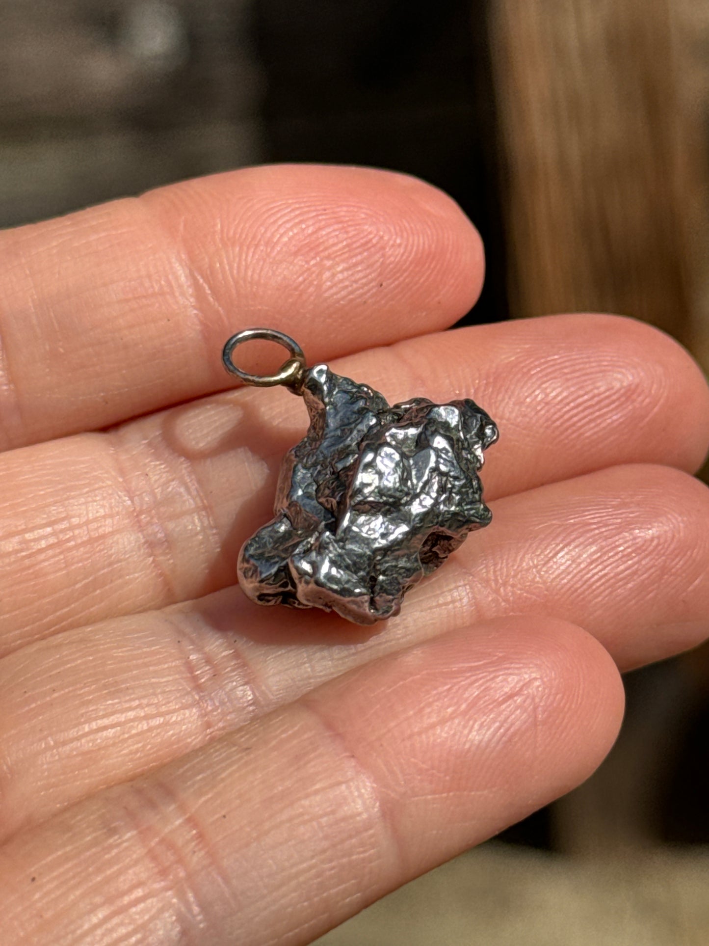 Iron Meteorite Pendant, 9g Argentina
