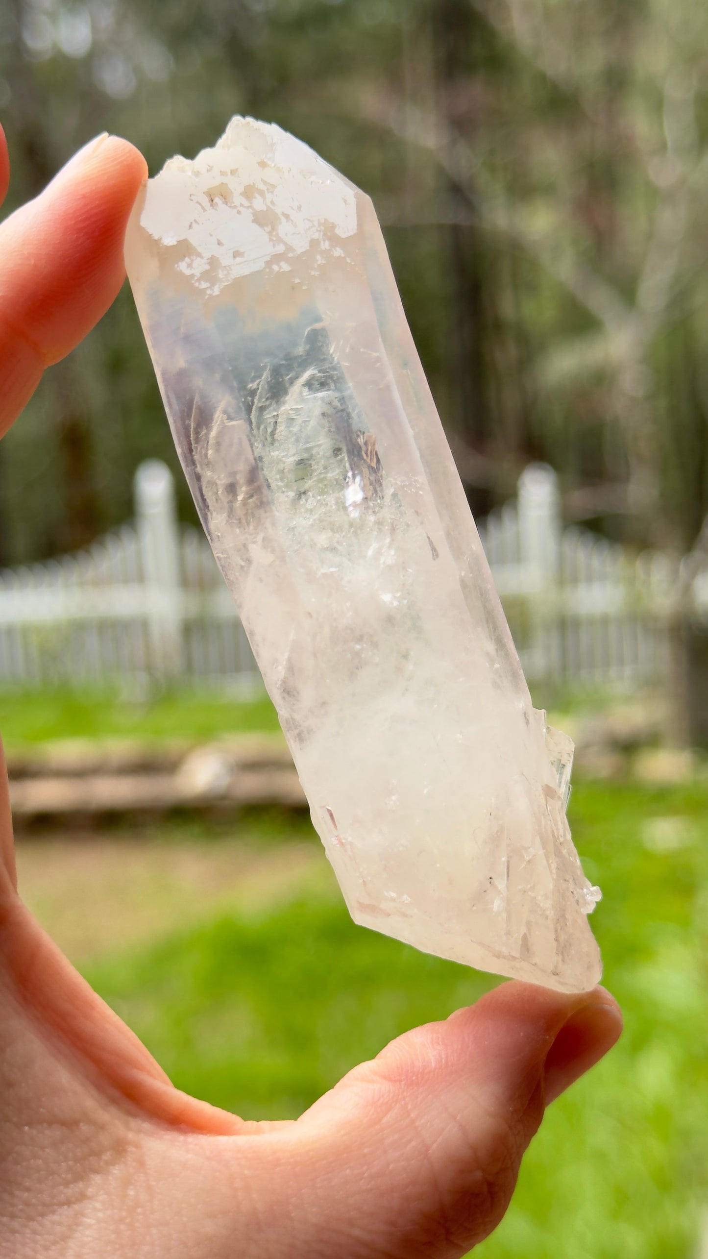 Blue Smoke Colombian Quartz, 113g