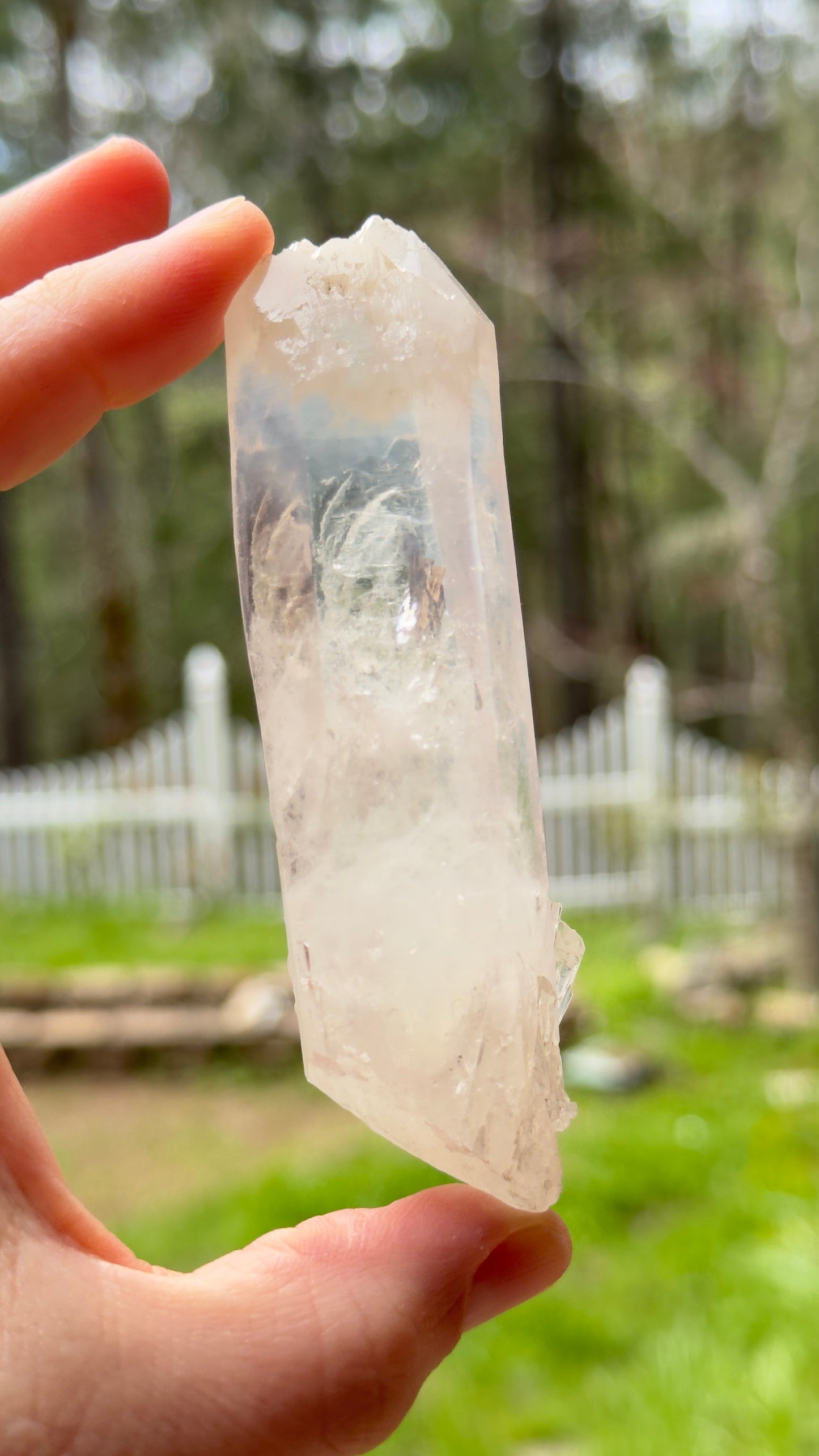 Blue Smoke Colombian Quartz, 113g