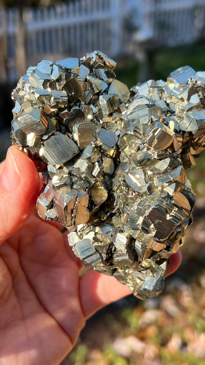 Pyrite Crystal, Huanzala Mine Peru