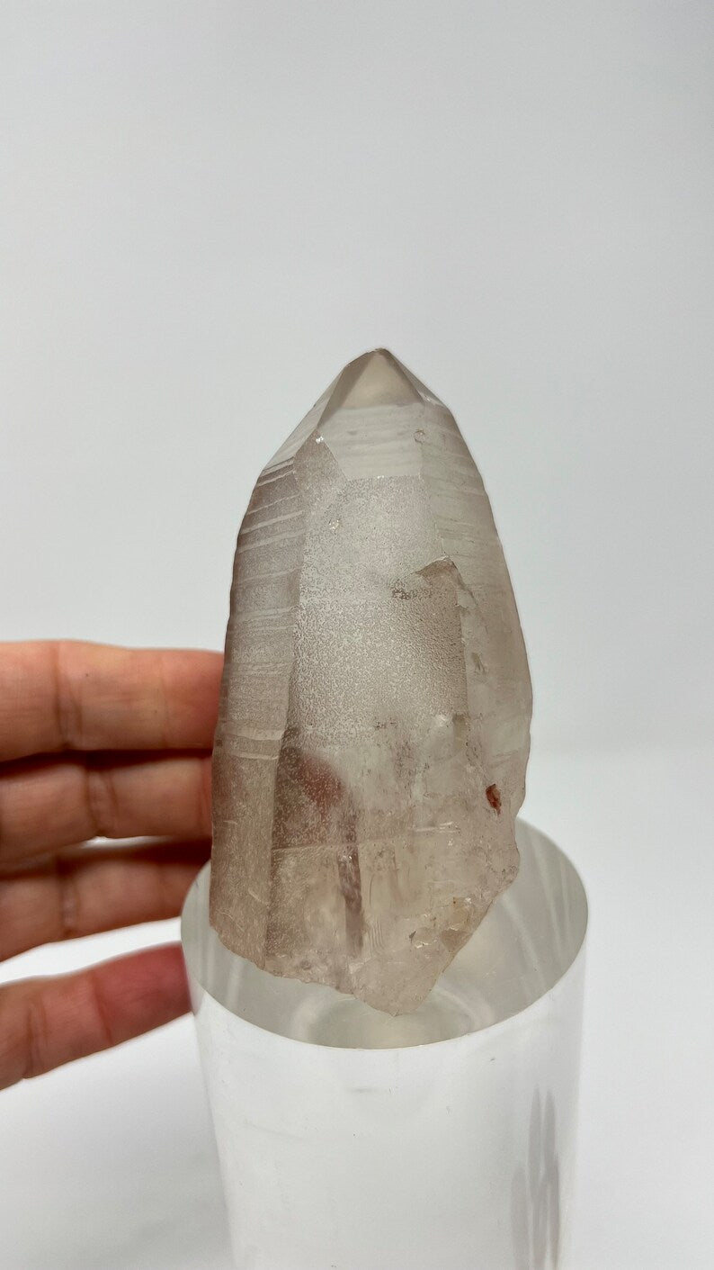 737 Pink Lemurian Quartz, Brazil