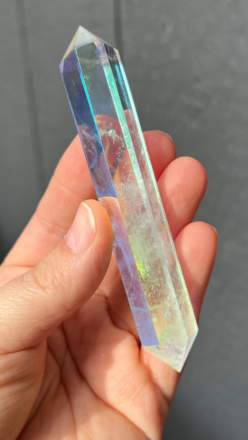 Angel Aura Quartz DT Wand