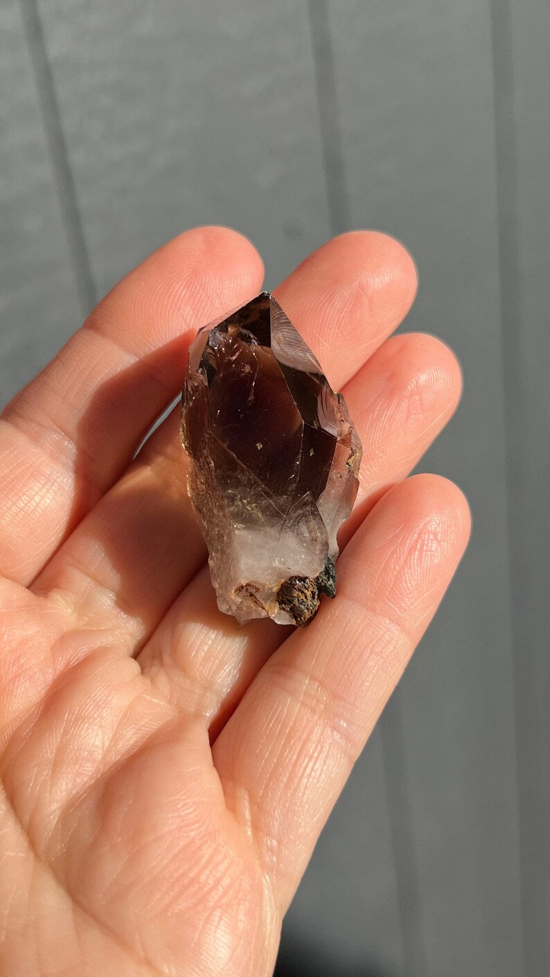 Prismatic Smoky Quartz, 22g Malawi