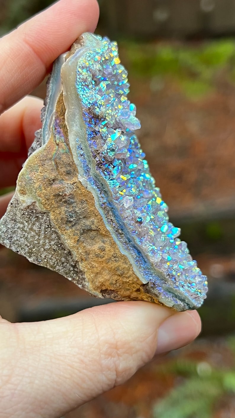 Angel Aura Amethyst Geode