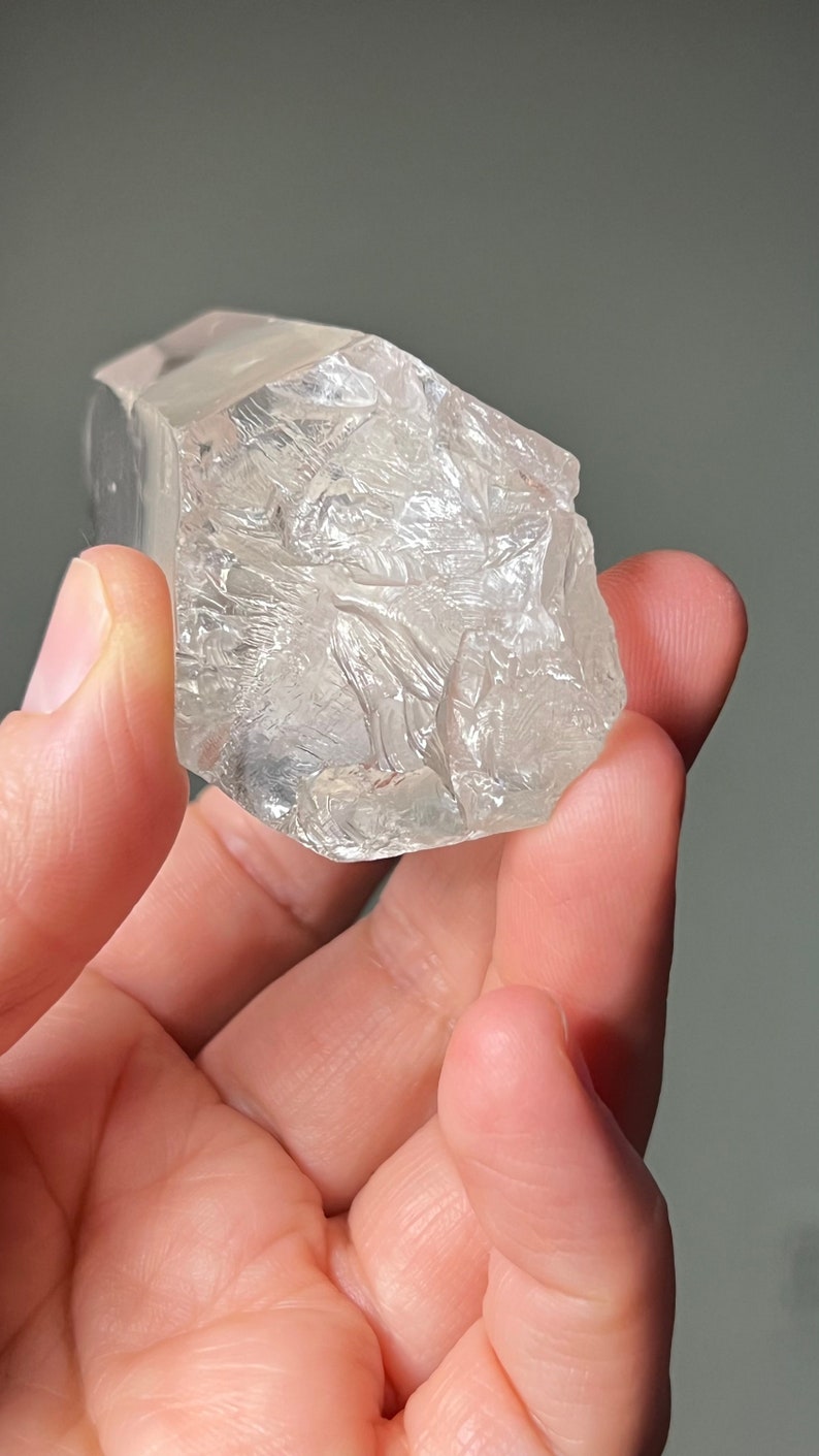 Clear Lemurian Recordkeeper Quartz, Brazil