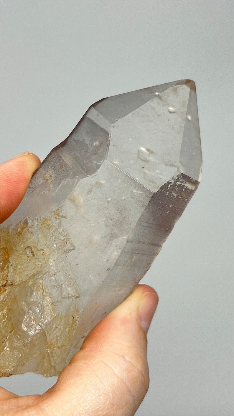 Pink Lemurian Golden Healer Quartz, Brazil
