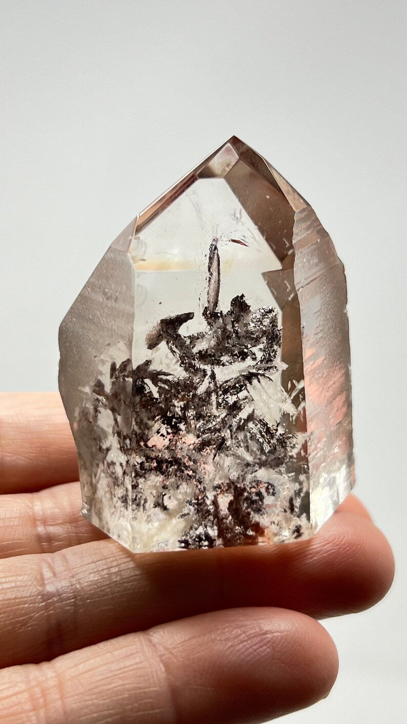 Cerussite Lemurian Generator, Lawrence Stoller 80g Brazil