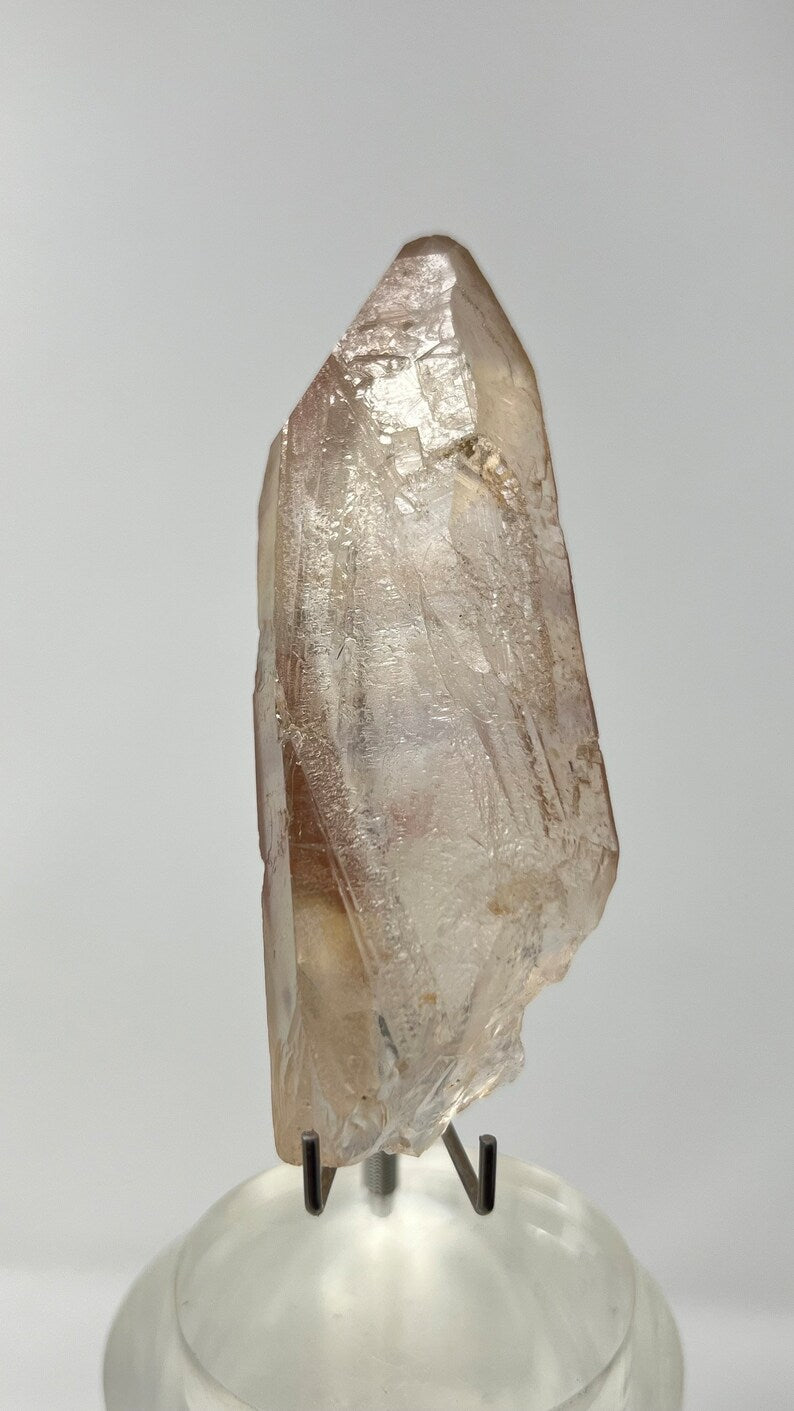 Pink Lemurian Golden Healer Quartz, Brazil