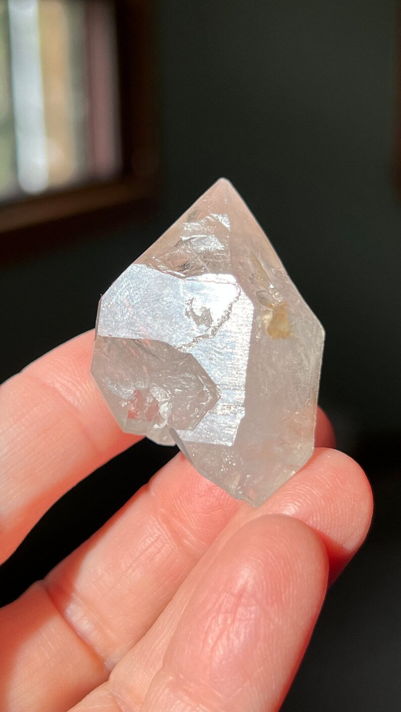 Smoky Elestial Quartz Crystal, 29g Brazil
