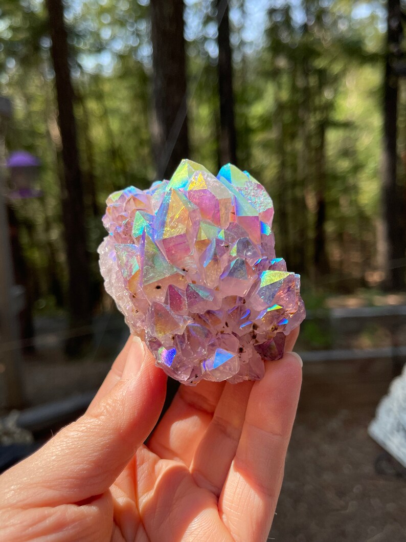 Angel Aura Amethyst Geode
