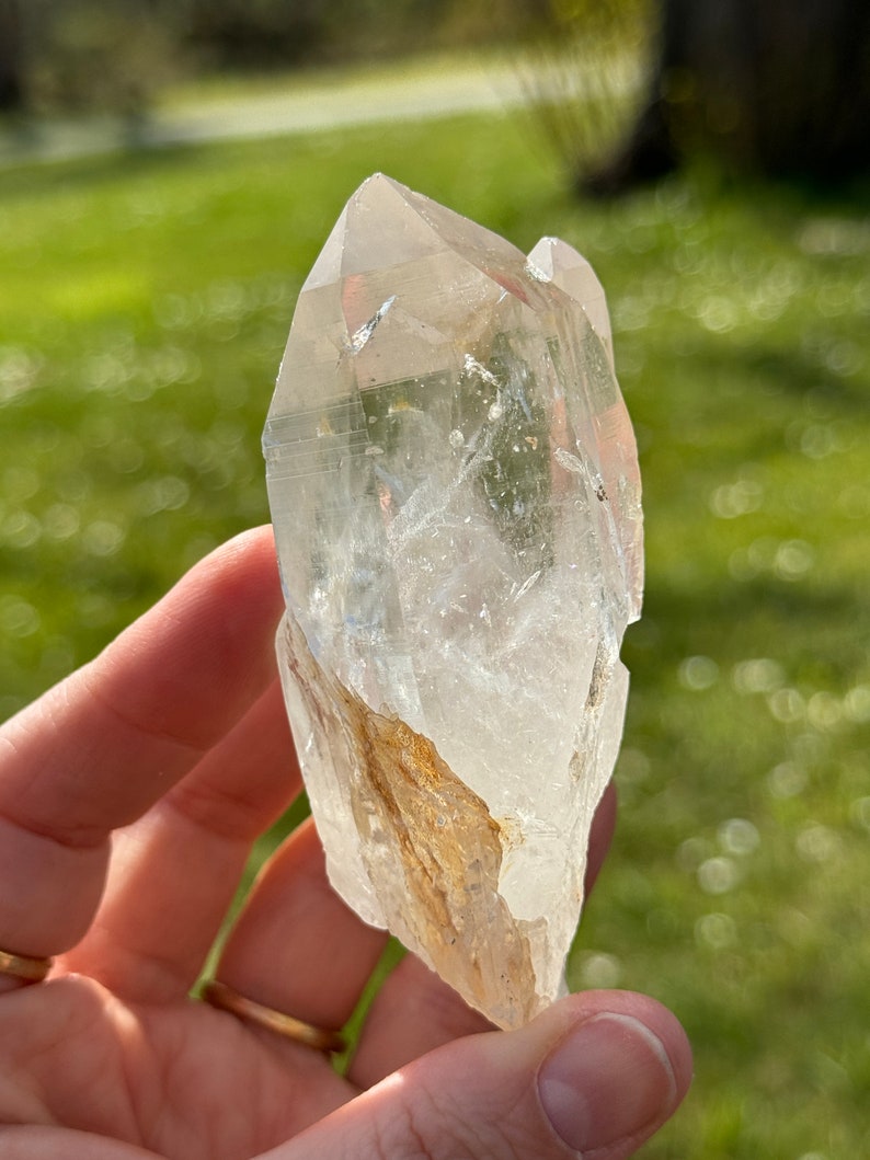 Triple Lemurian Quartz, 192g Arkansas, USA