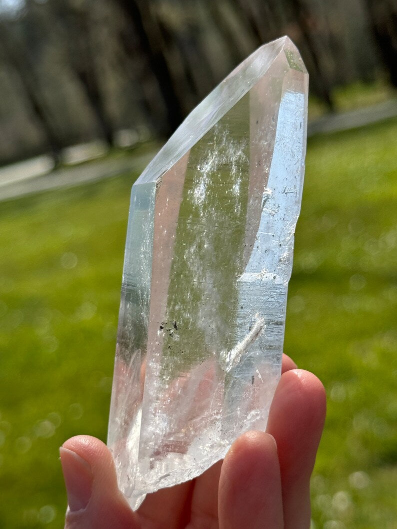 Prismatic Lemurian Quartz, 203g, Arkansas, USA