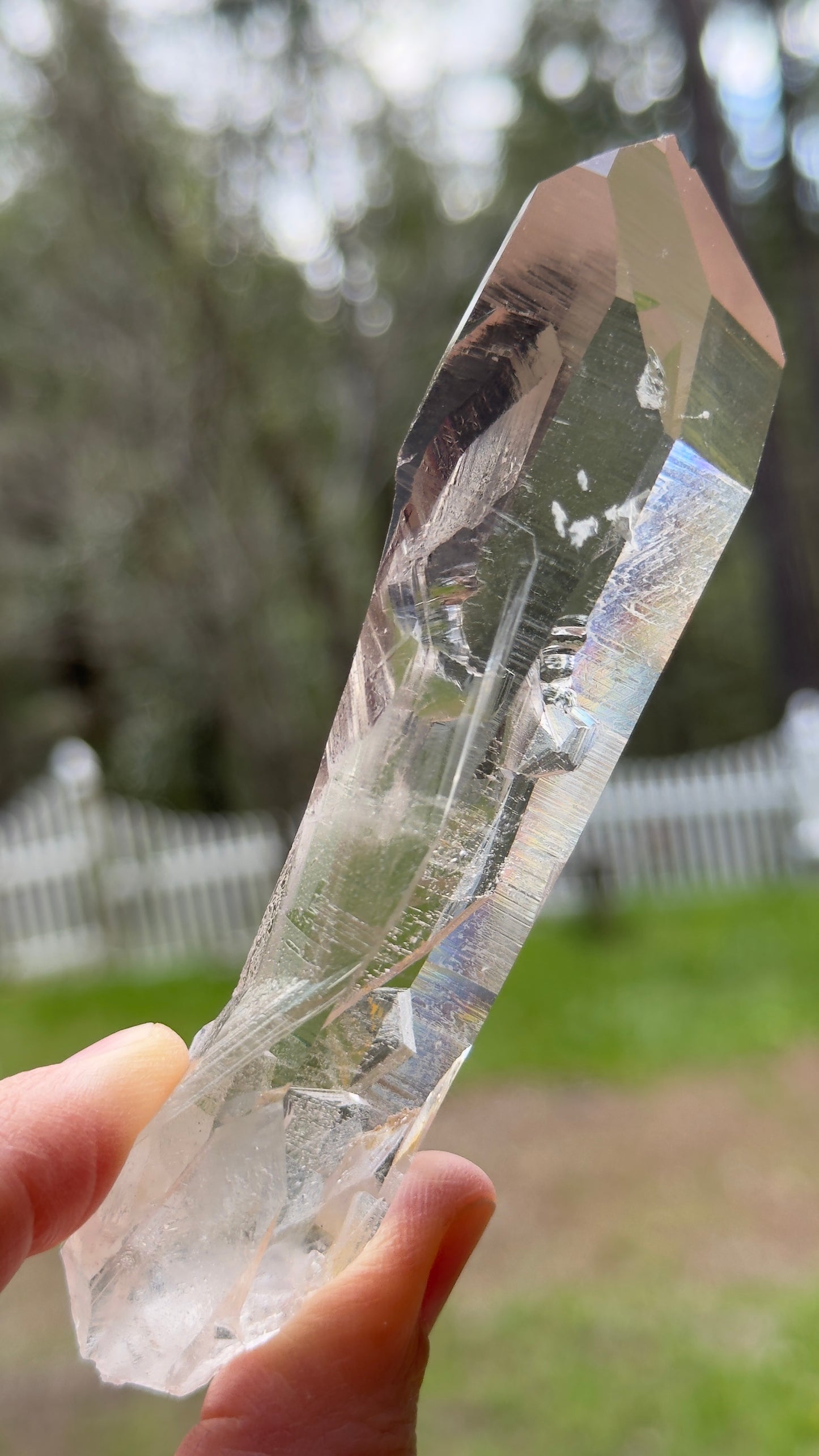 Prismatic 737-Key Lemurian Quartz, 114g Arkansas, USA