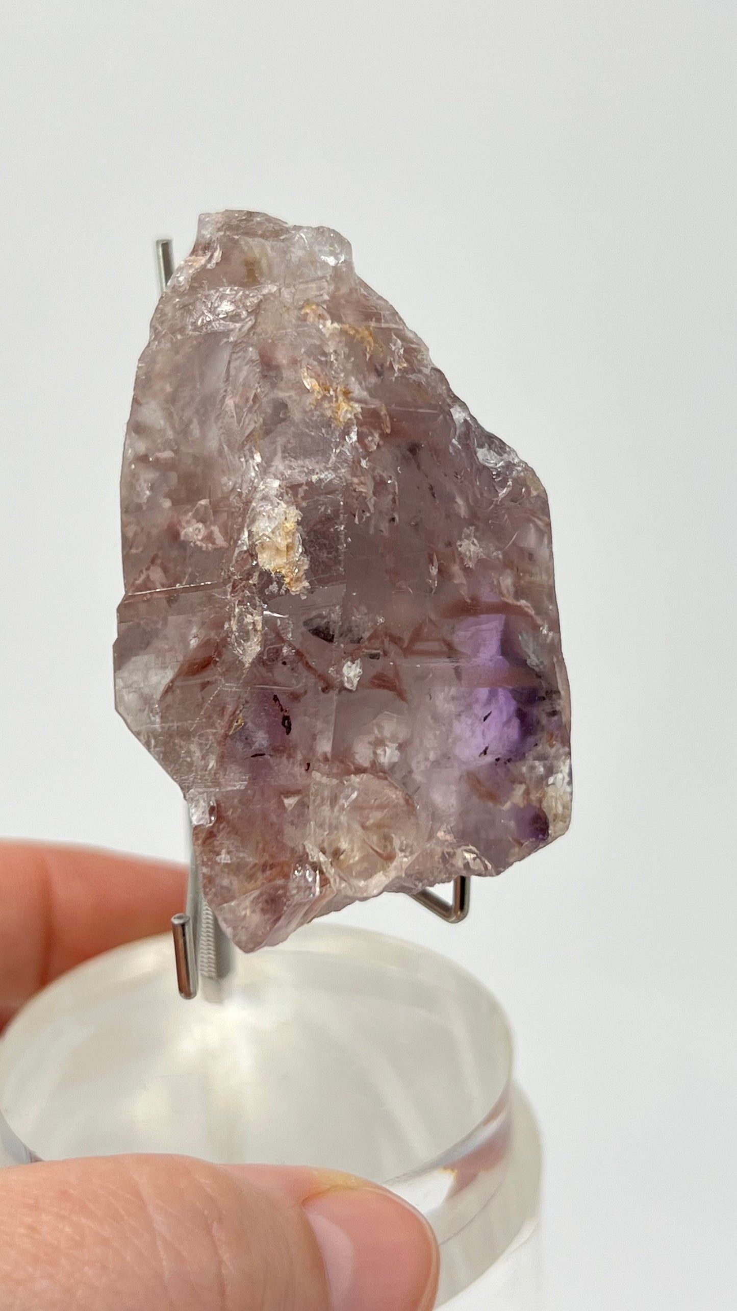 Elestial Amethyst Crystal