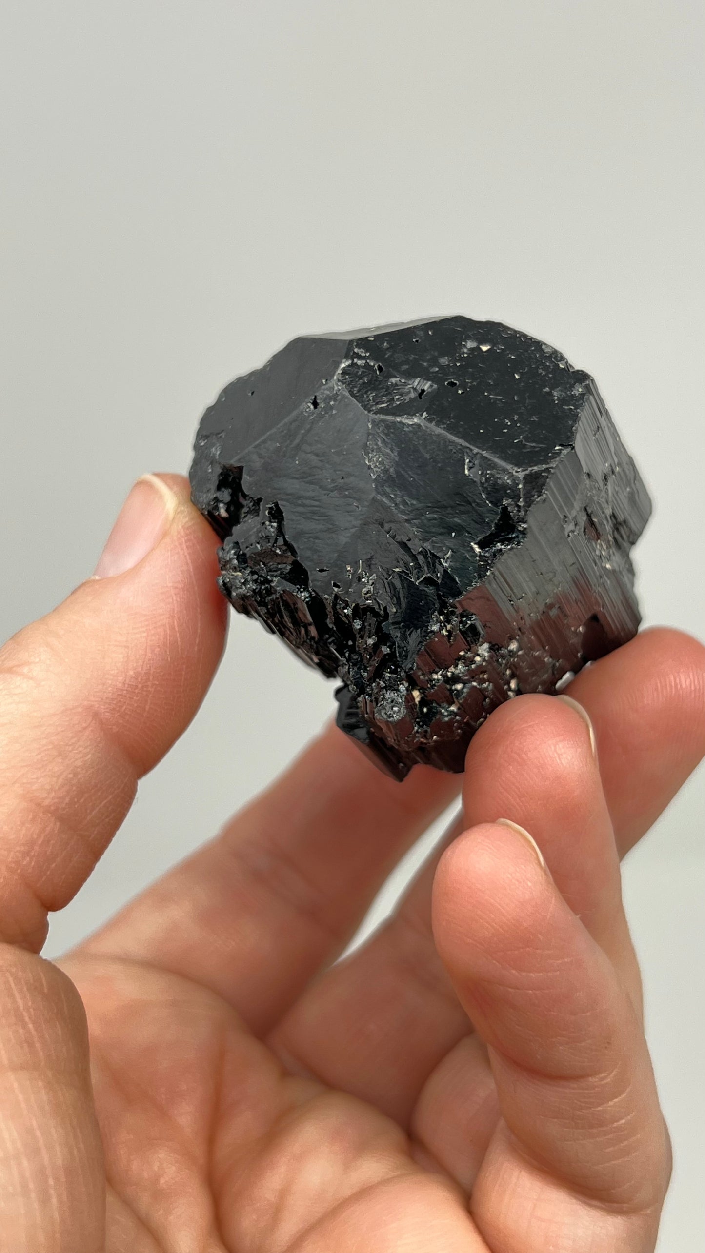 Black Tourmaline Crystal, Schorl, Namibia