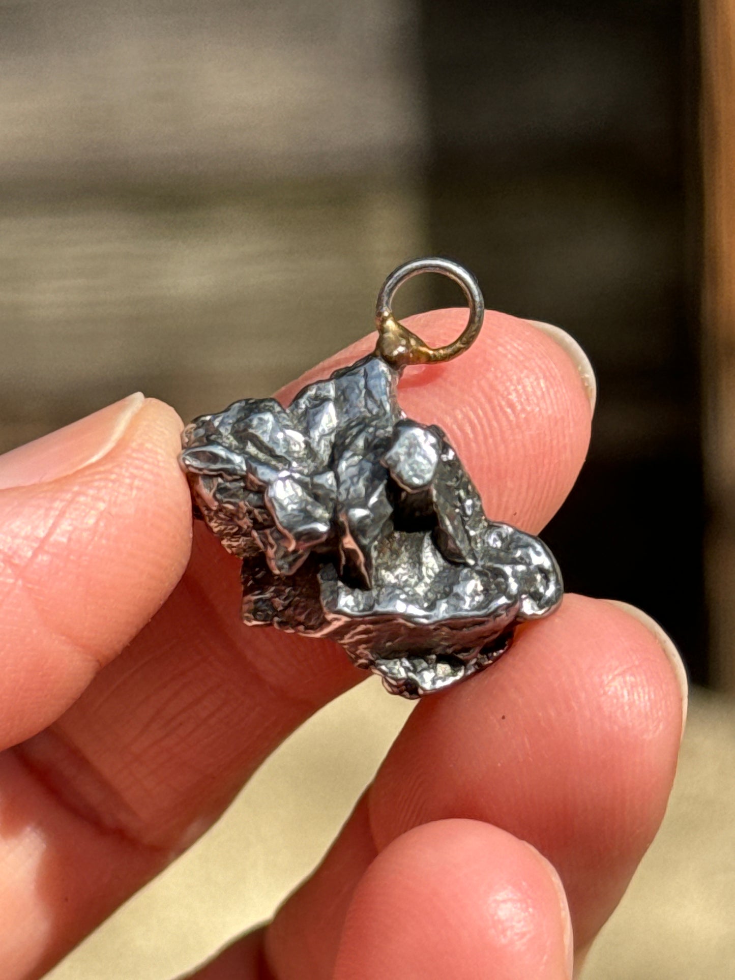 Iron Meteorite Pendant, 9g Argentina