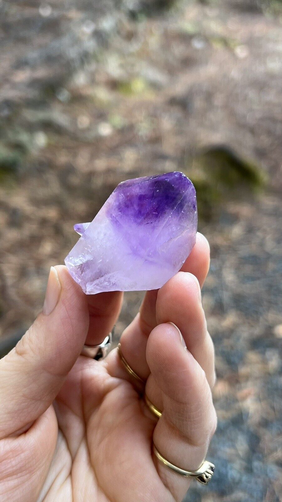 Amethyst Crystal, Double Terminated, Morocco 31g