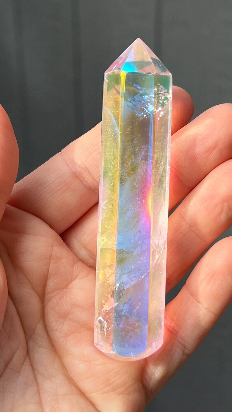 Angel Aura Quartz Wand