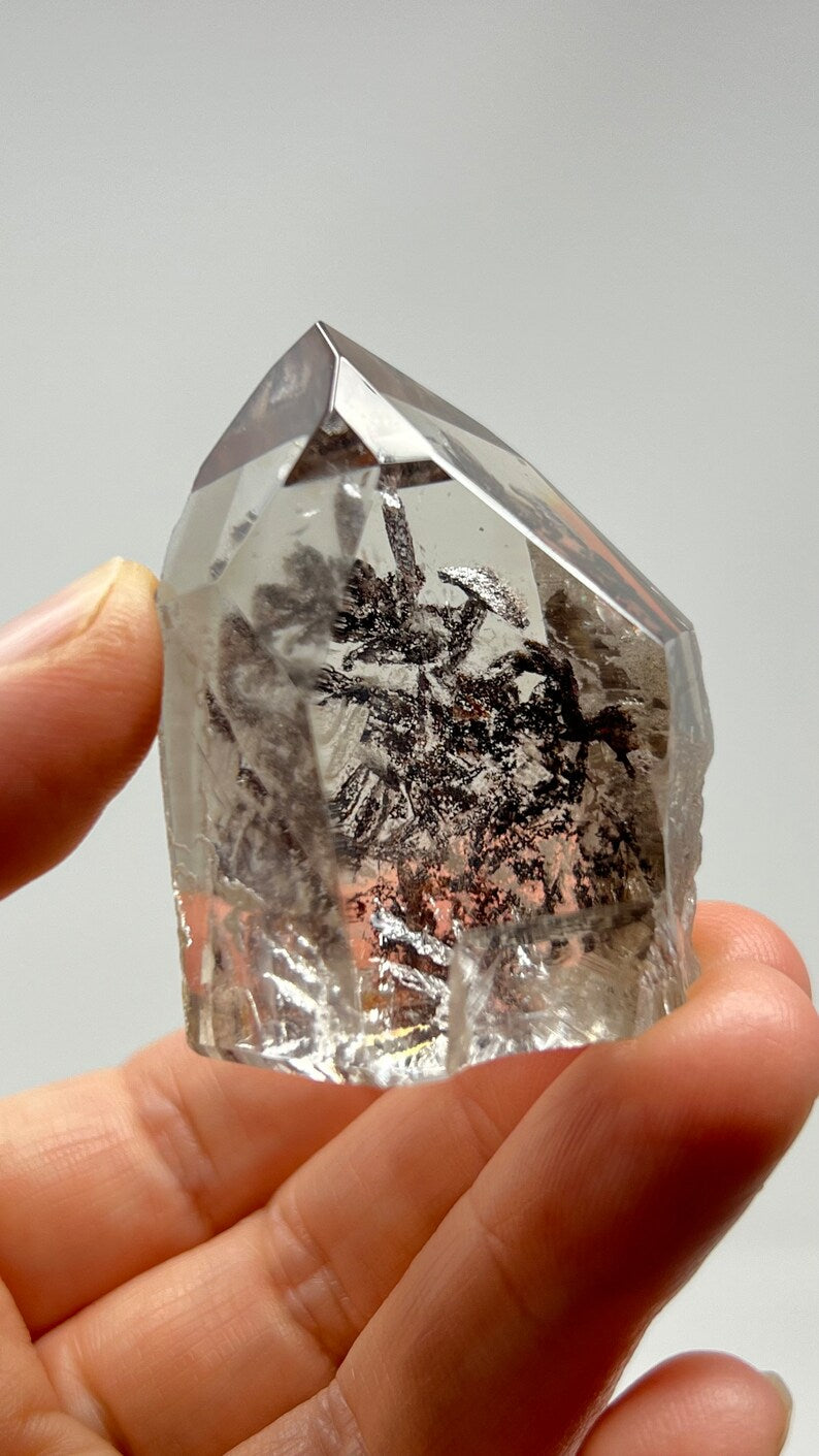 Cerussite Lemurian Generator, Lawrence Stoller 80g Brazil