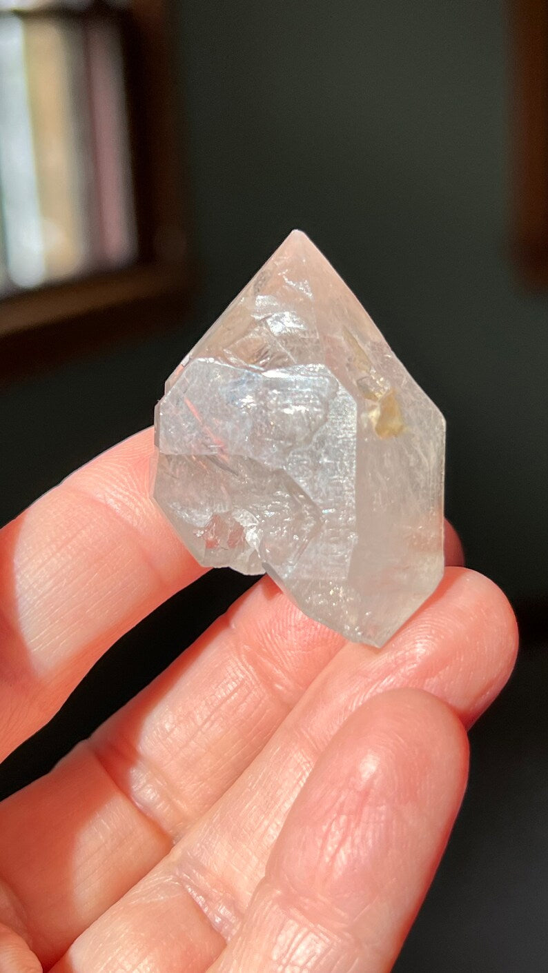 Smoky Elestial Quartz Crystal, 29g Brazil