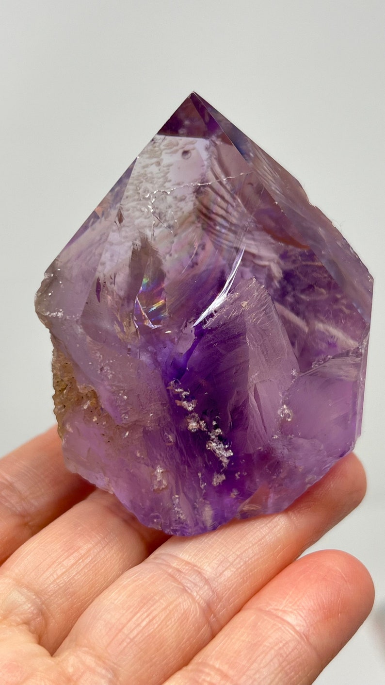 Ametrine Crystal Generator, 166g Bolivia