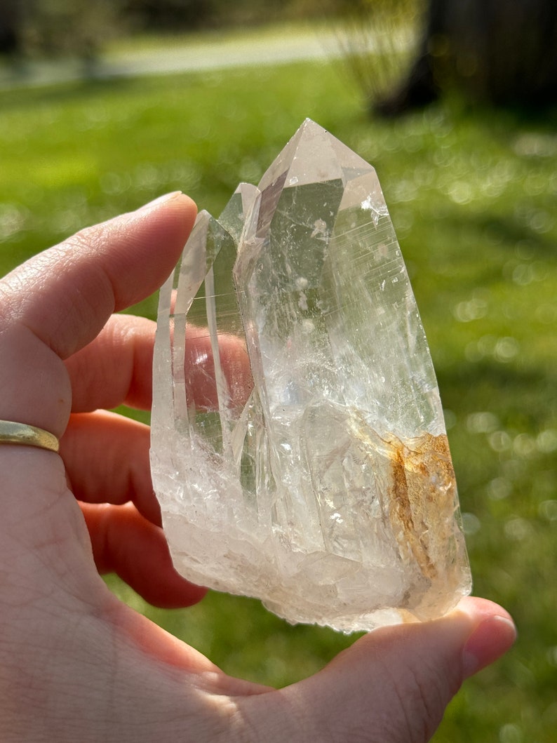 Triple Lemurian Quartz, 192g Arkansas, USA