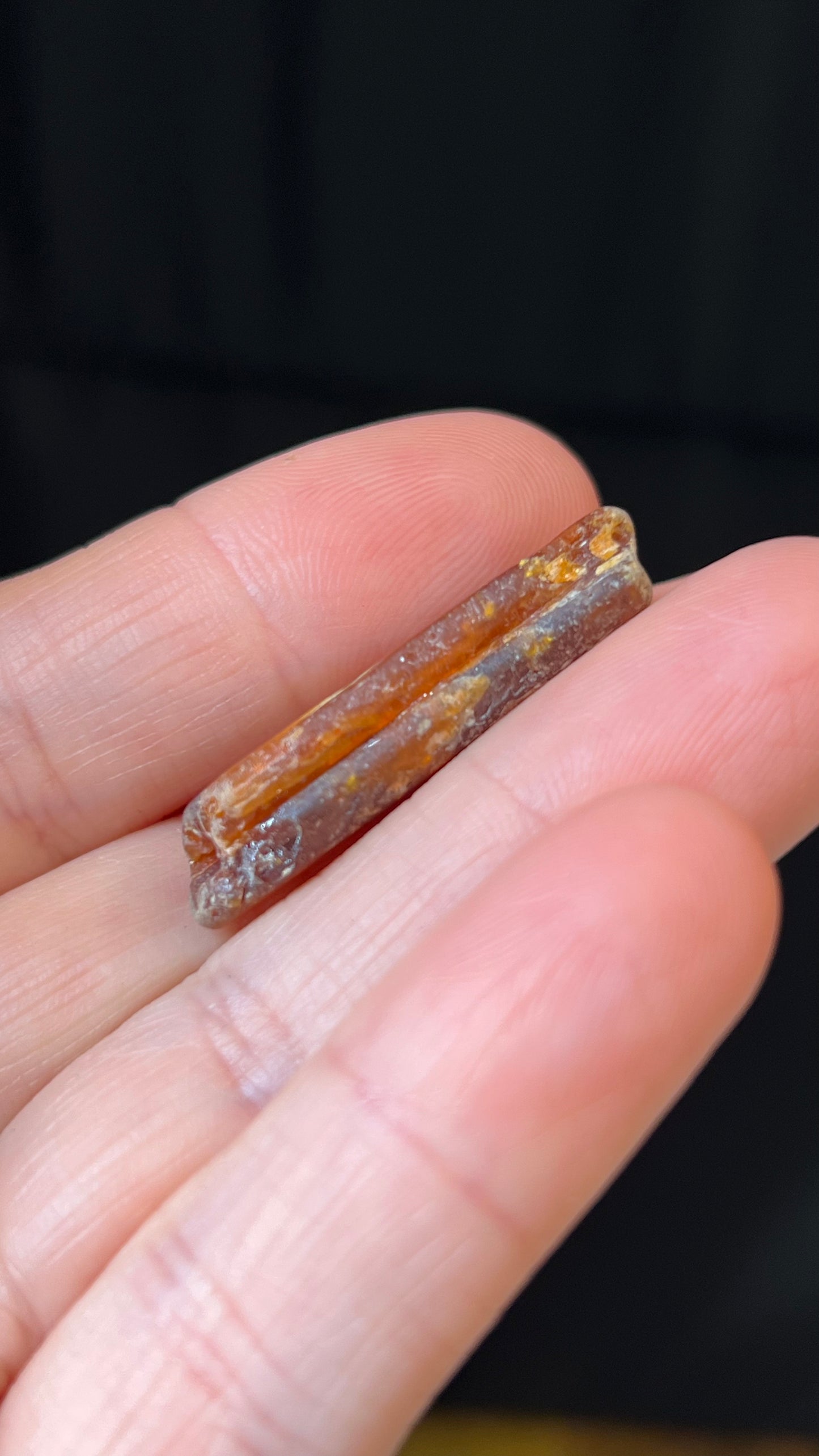 Orange Kyanite Gem, Tanzania