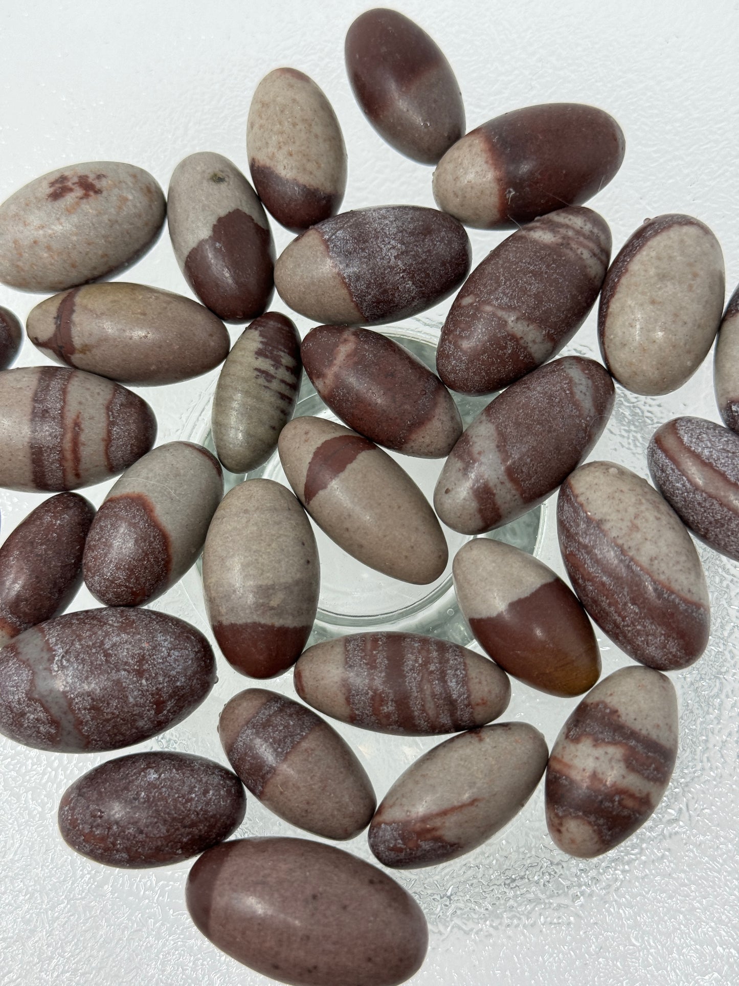 One Shiva Lingam River Tumbled Stone