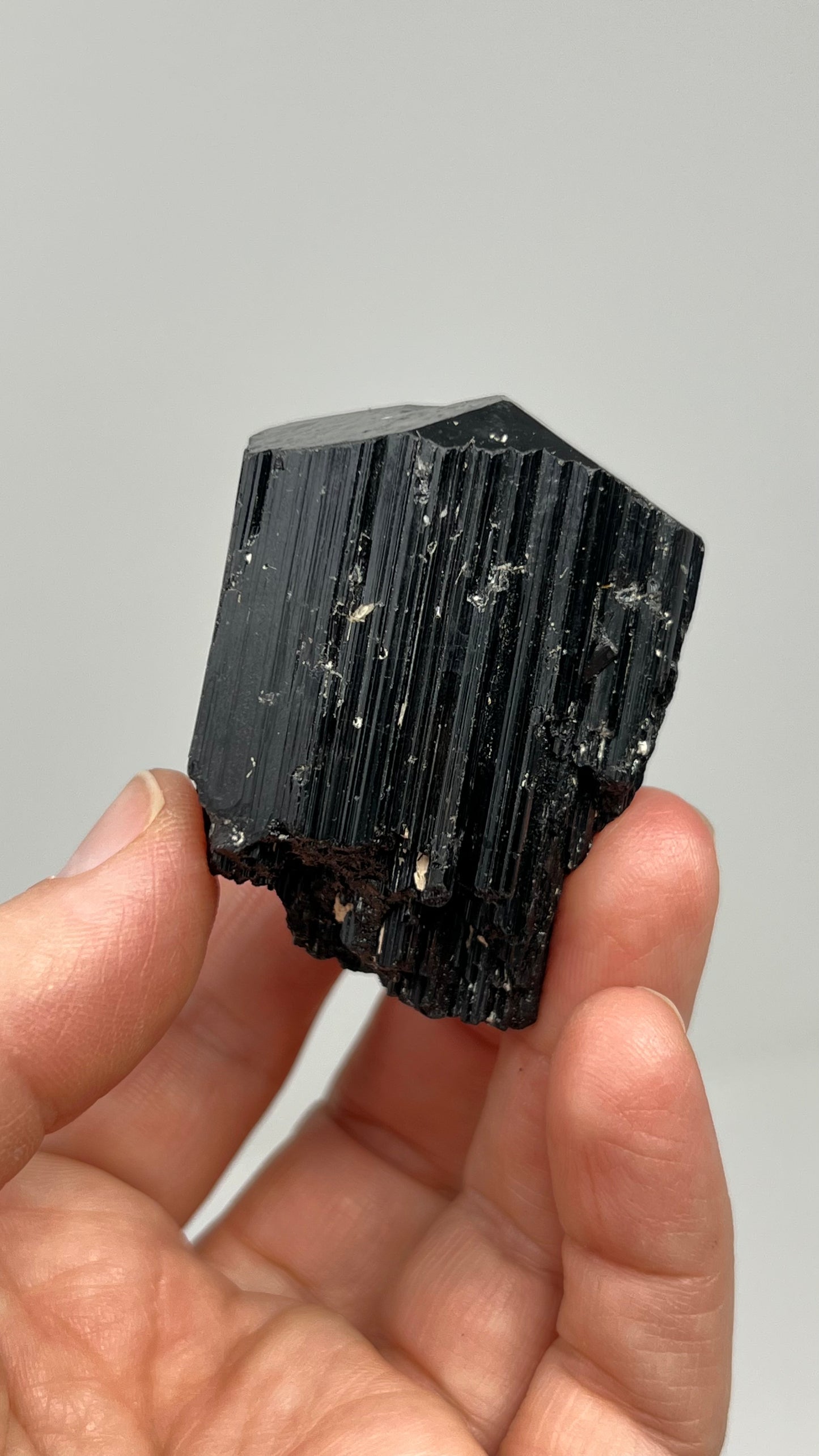 Black Tourmaline Crystal, Schorl, Namibia