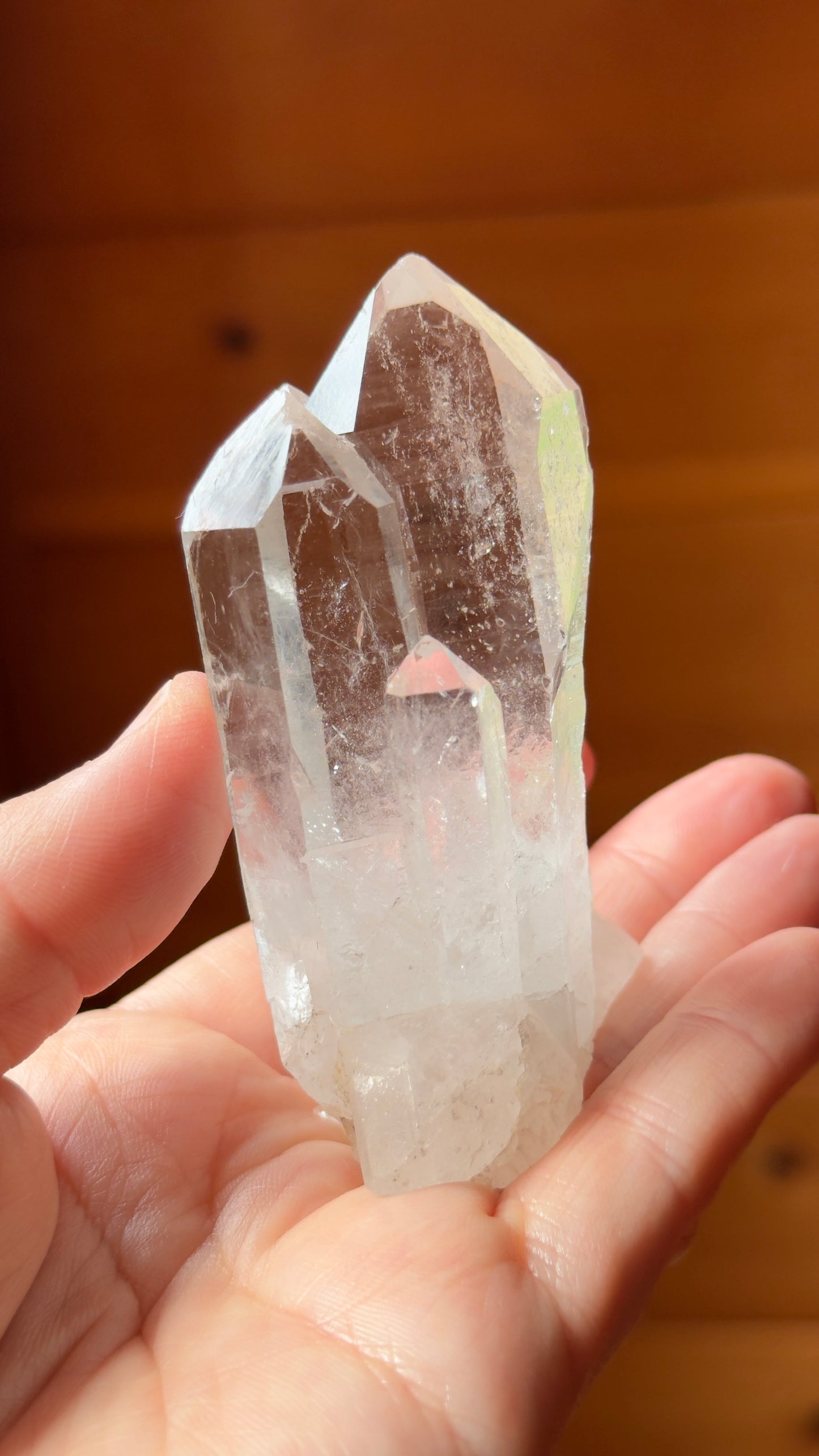 Prismatic Twin Lemurian 158g, Arkansas USA