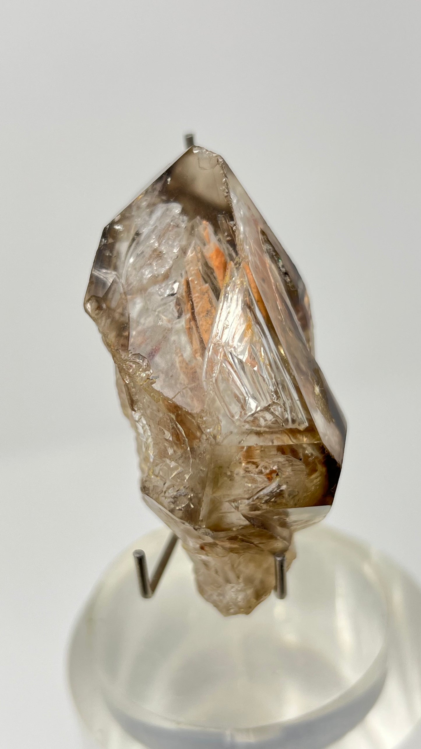 Elestial Smoky Quartz, Manifestation Crystal, Shamanic Dreamstone