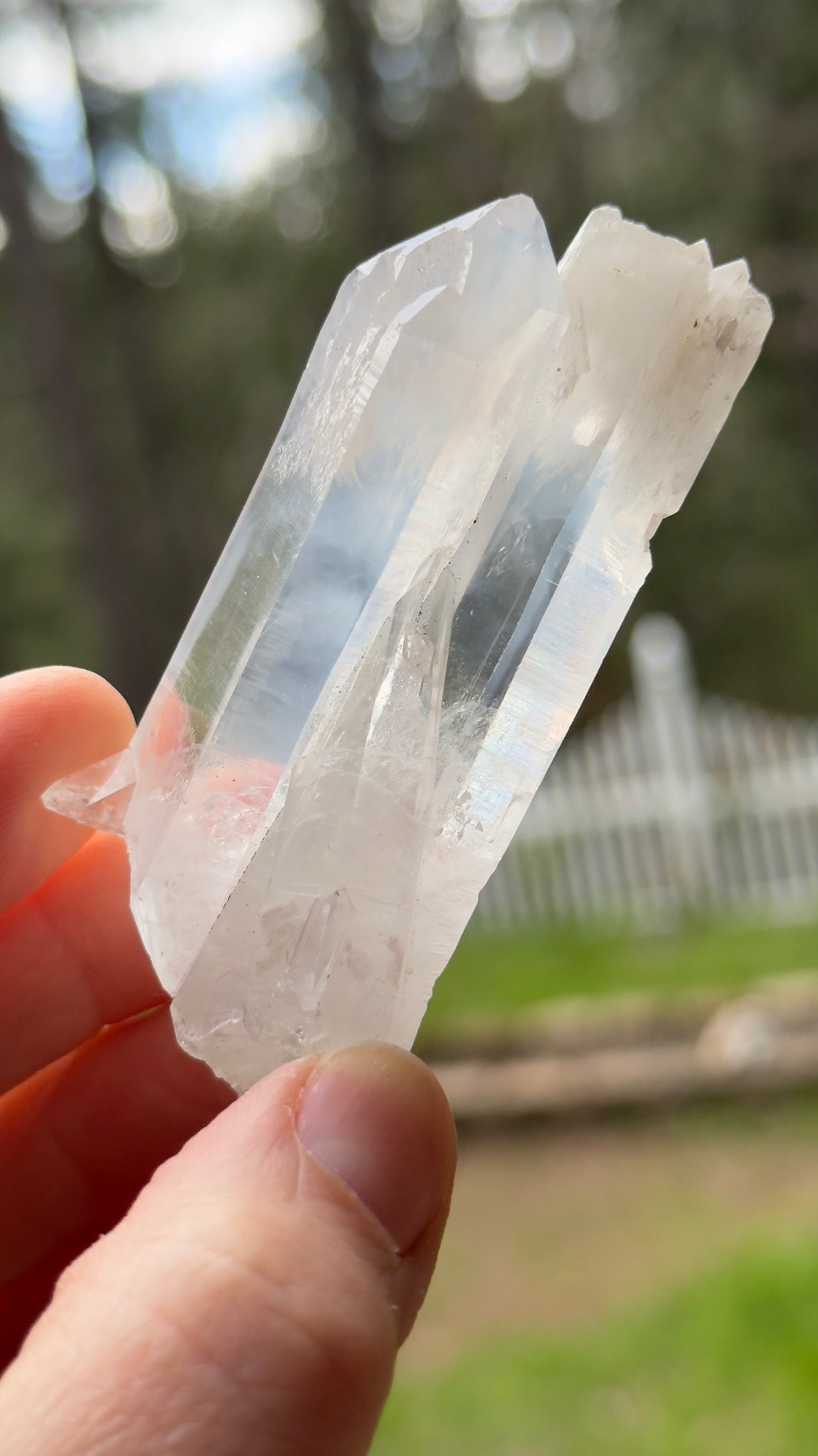 Blue Smoke Colombian Quartz, 63g