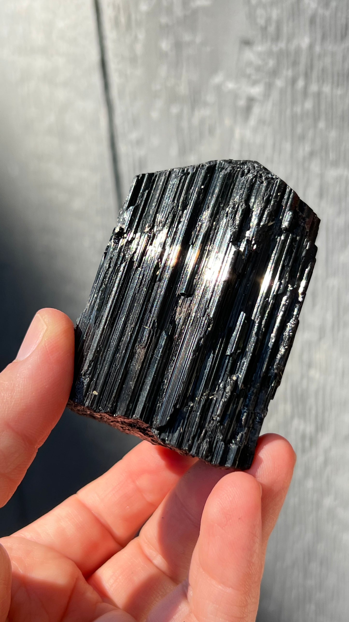 Black Tourmaline Crystal, Schorl, Namibia