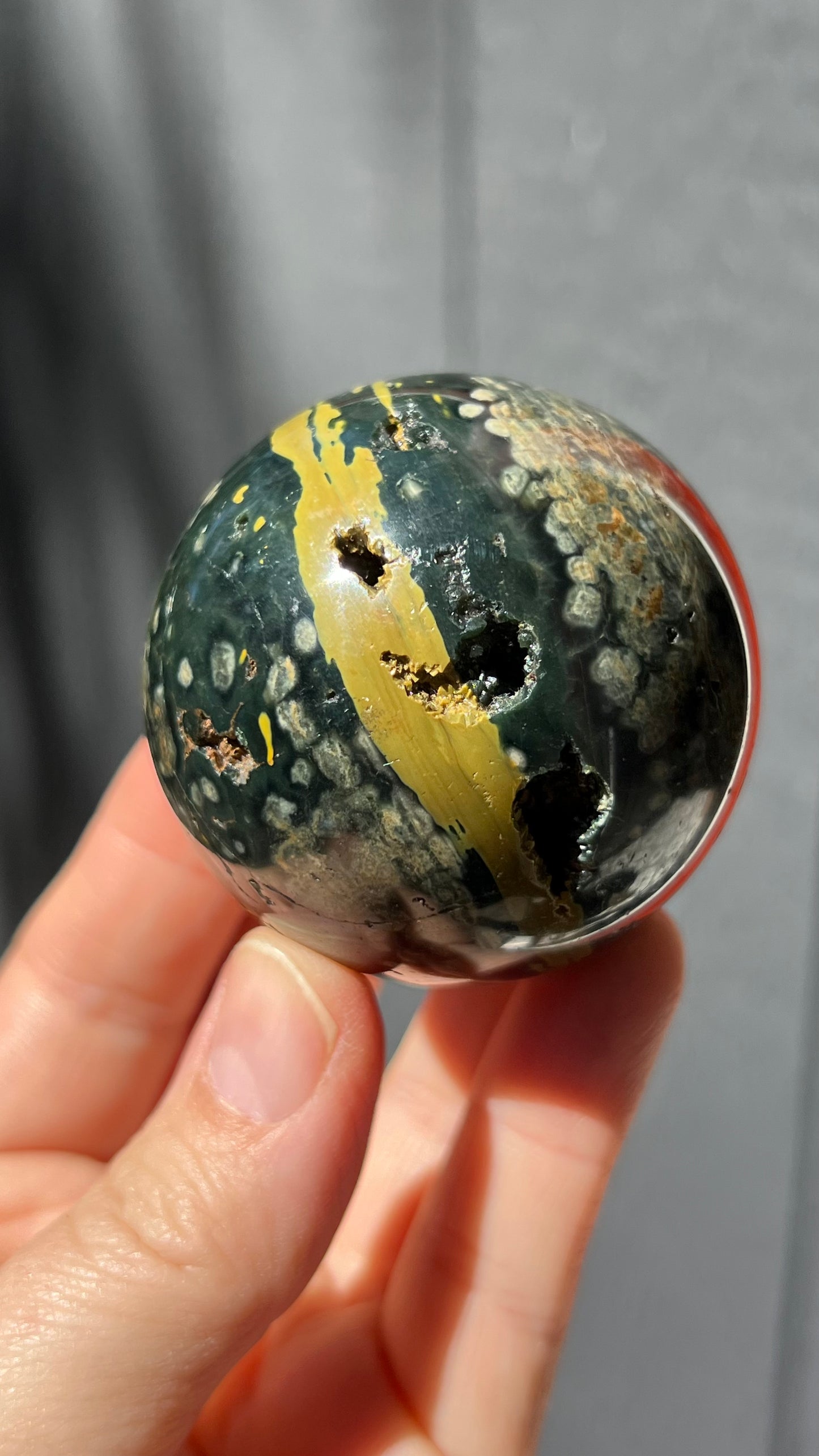 Ocean Jasper Sphere