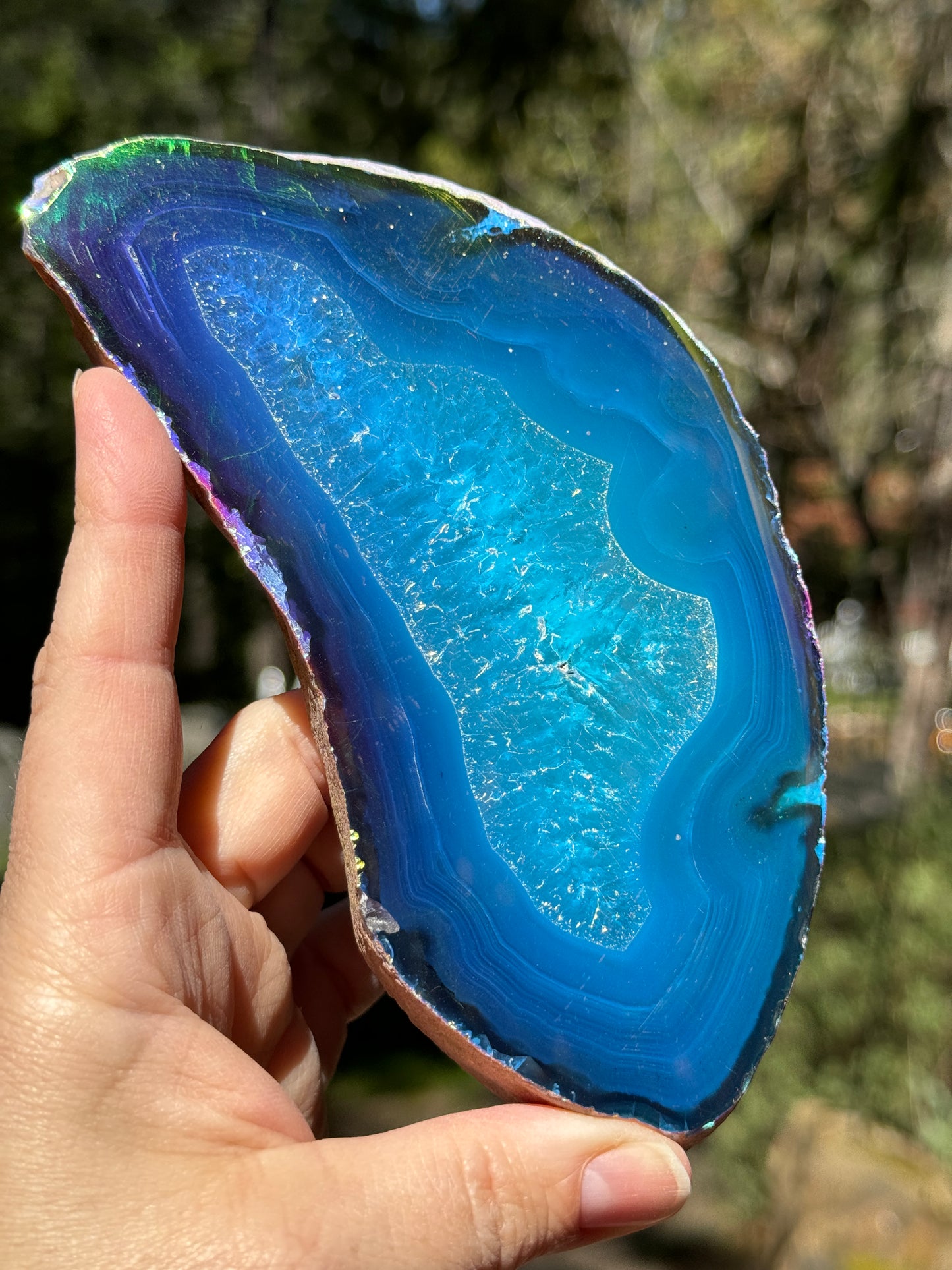 Angel Aura Agate Slab