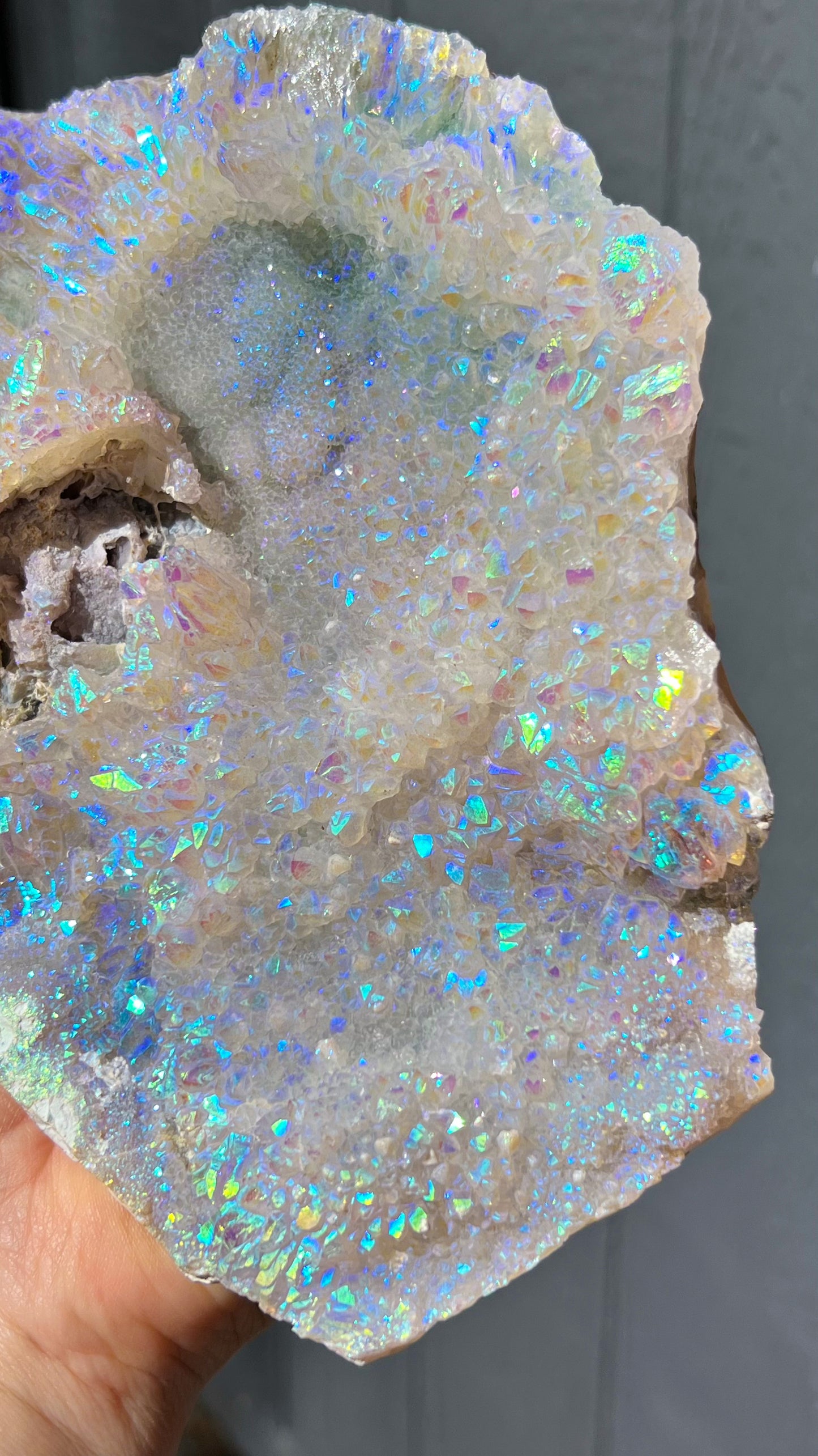 Angel Aura Amethyst Flower