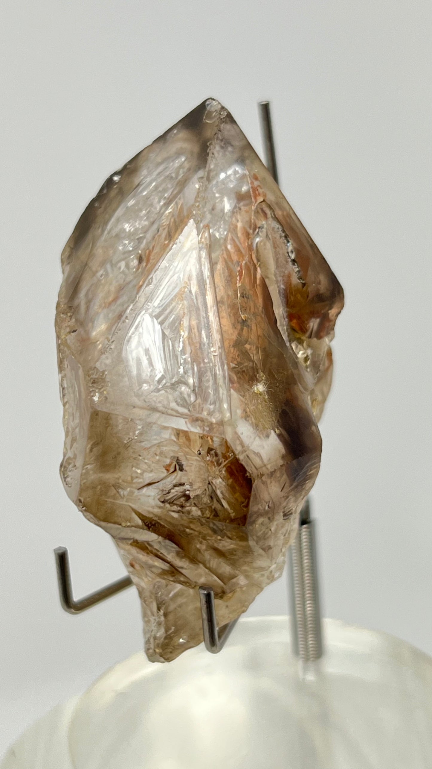 Elestial Smoky Quartz, Manifestation Crystal, Shamanic Dreamstone