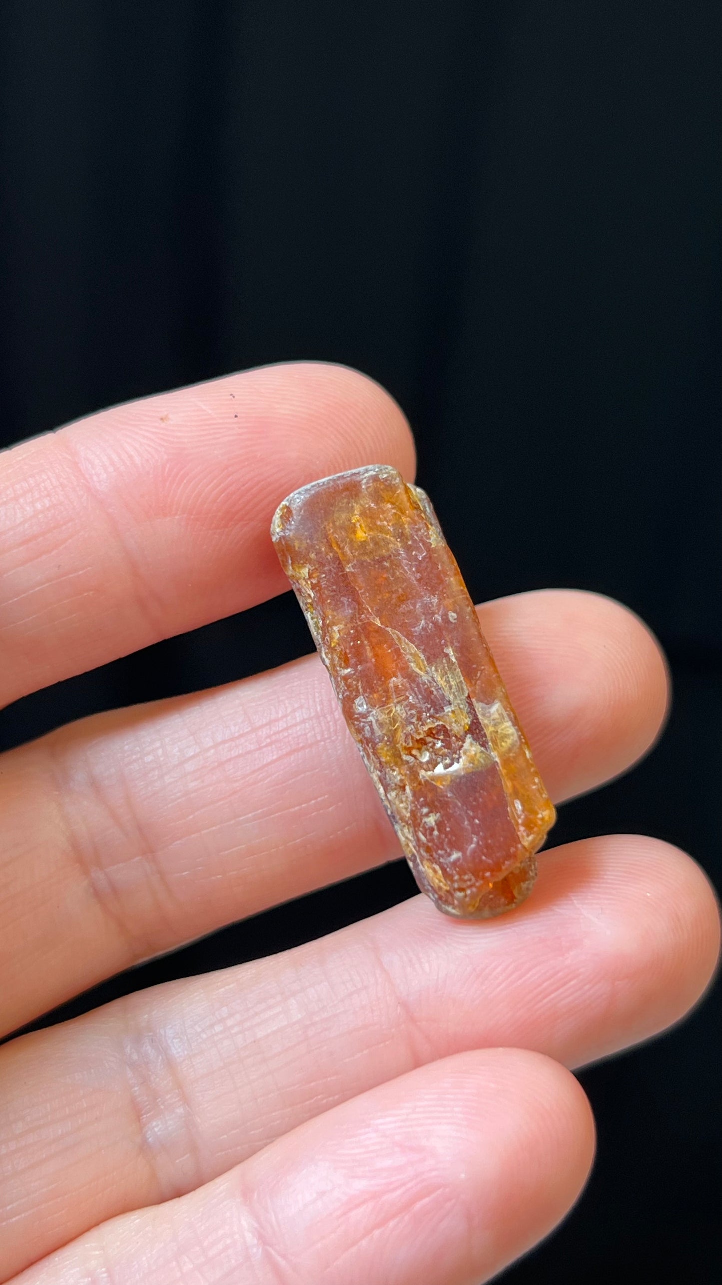 Orange Kyanite Gem, Tanzania