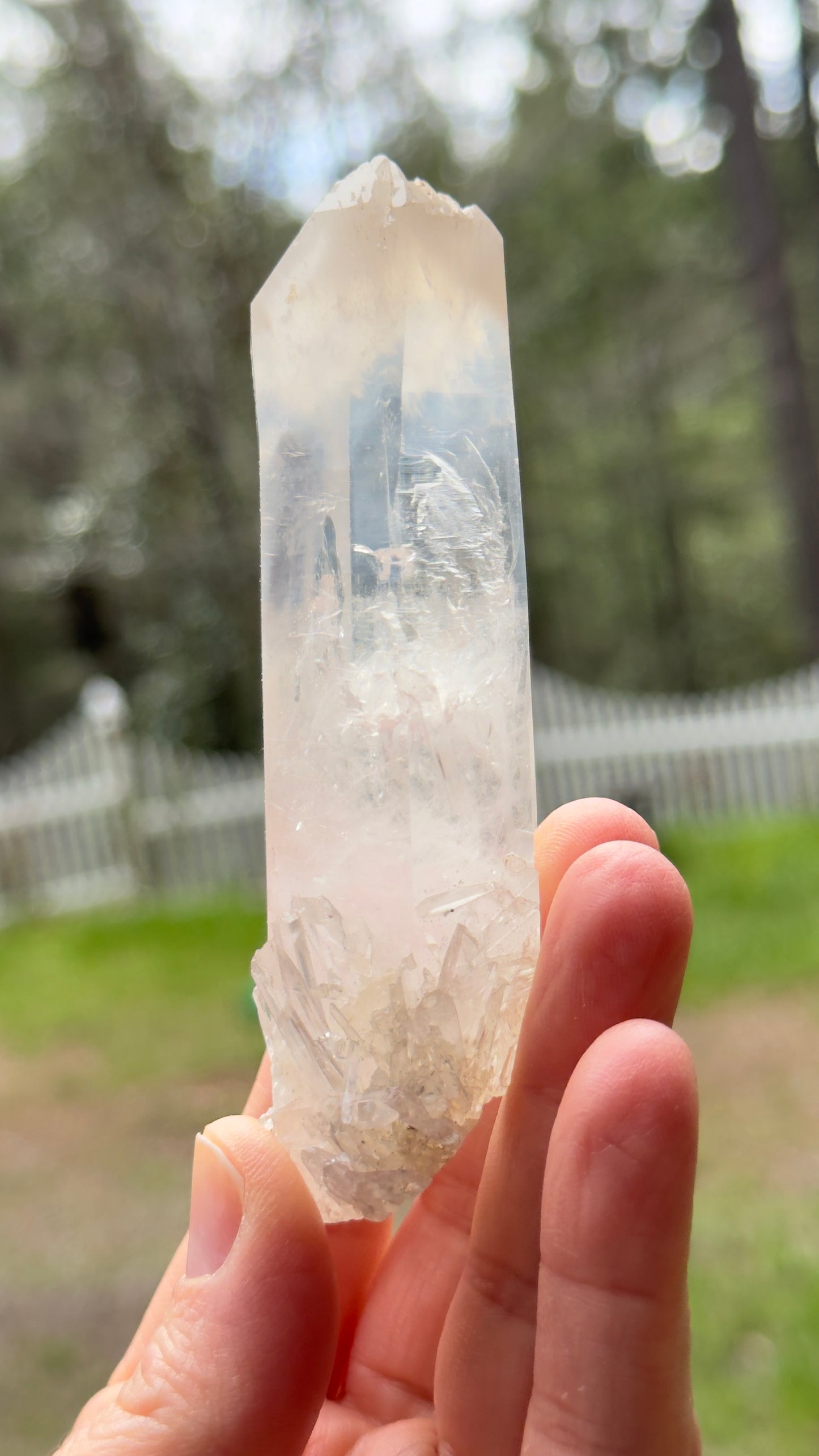 Blue Smoke Colombian Quartz, 113g