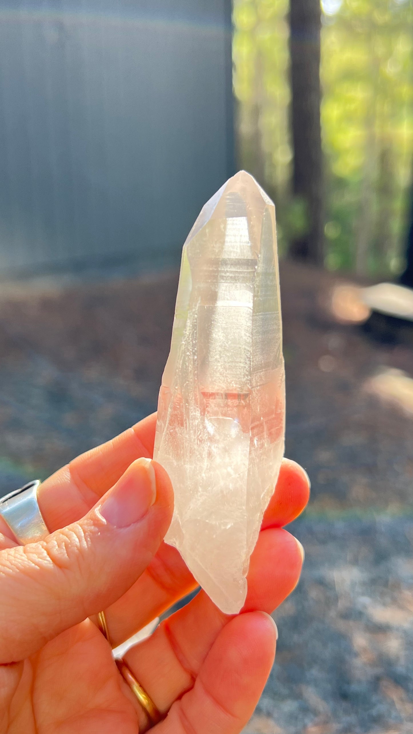 Clear Lemurian Recordkeeper Quartz, Brazil