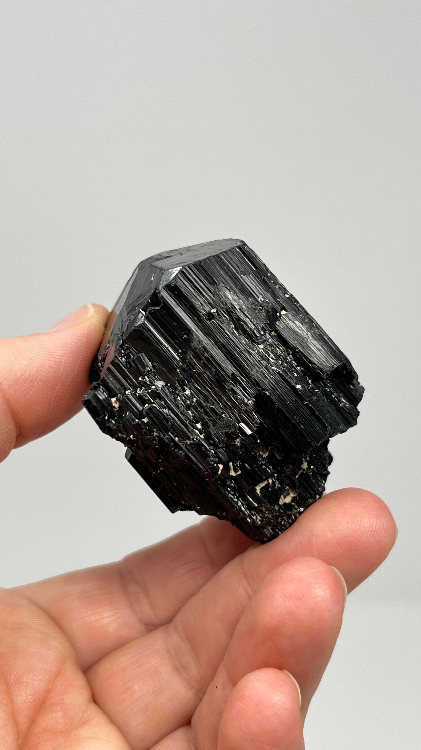 Black Tourmaline Crystal, Schorl, Namibia