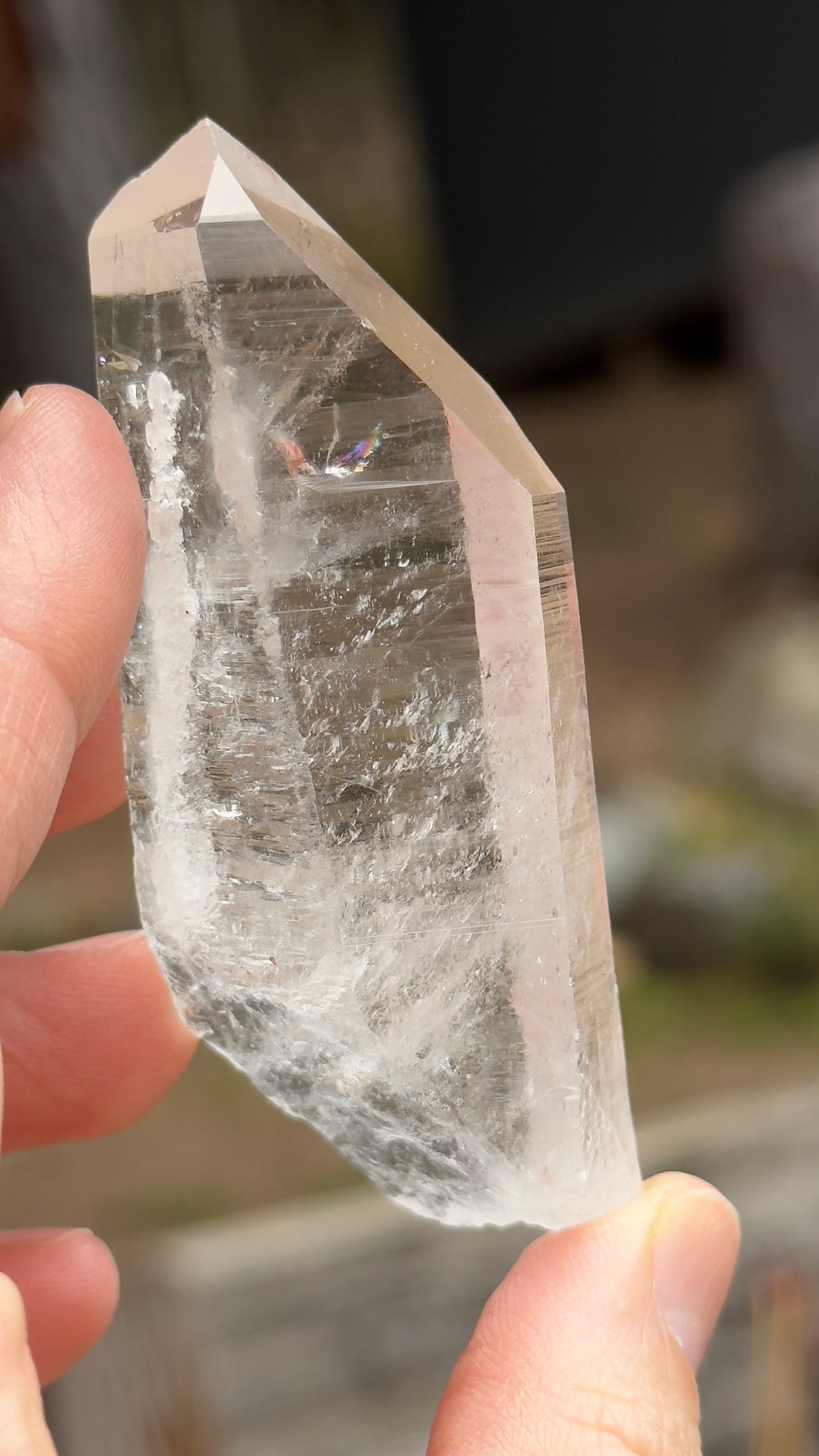 Prismatic Lemurian Quartz, 65g Colombia