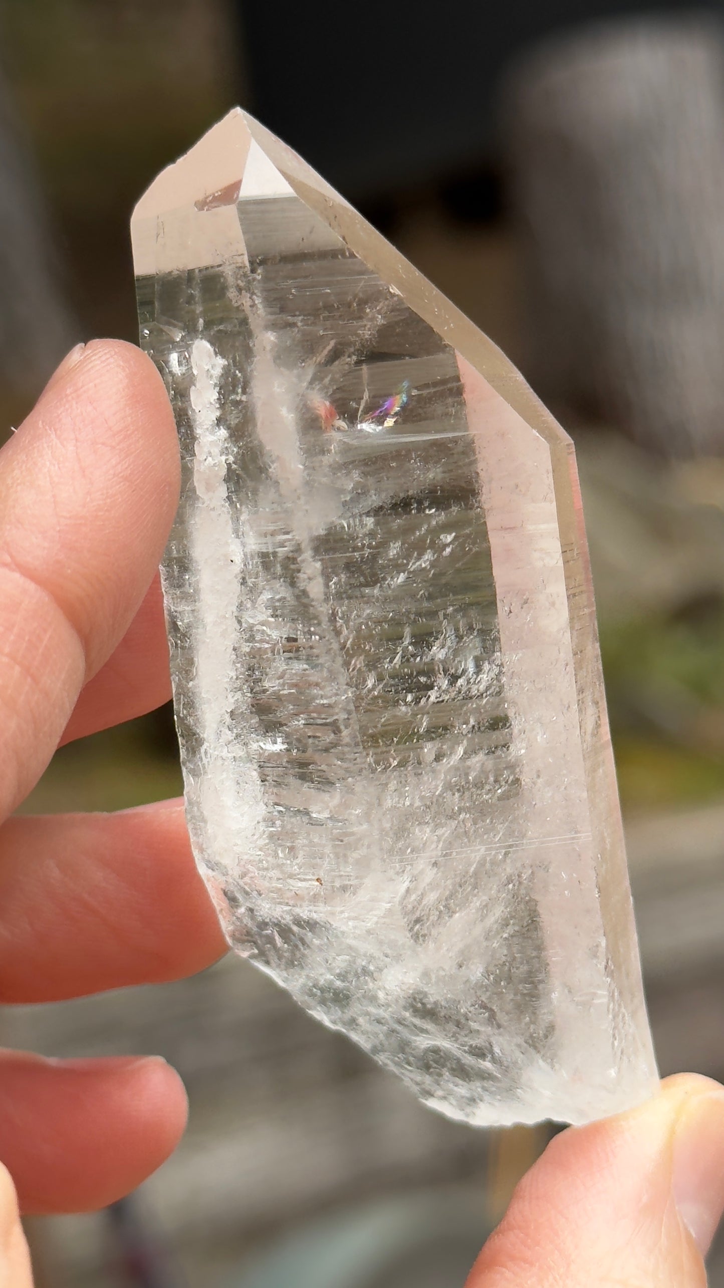 Prismatic Lemurian Quartz, 65g Colombia