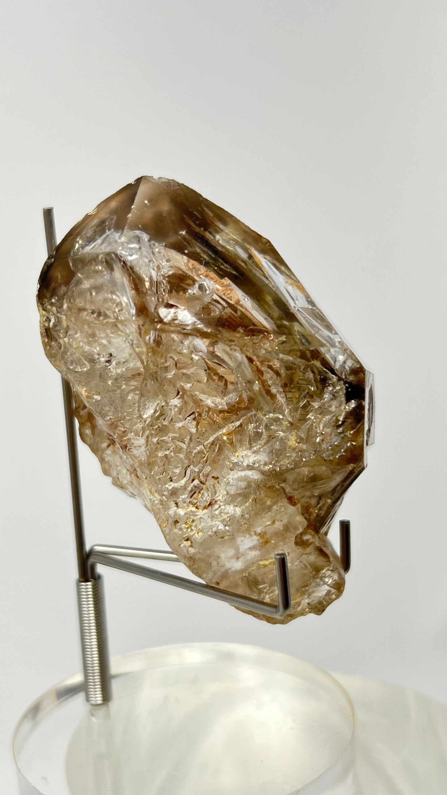 Elestial Smoky Quartz, Manifestation Crystal, Shamanic Dreamstone