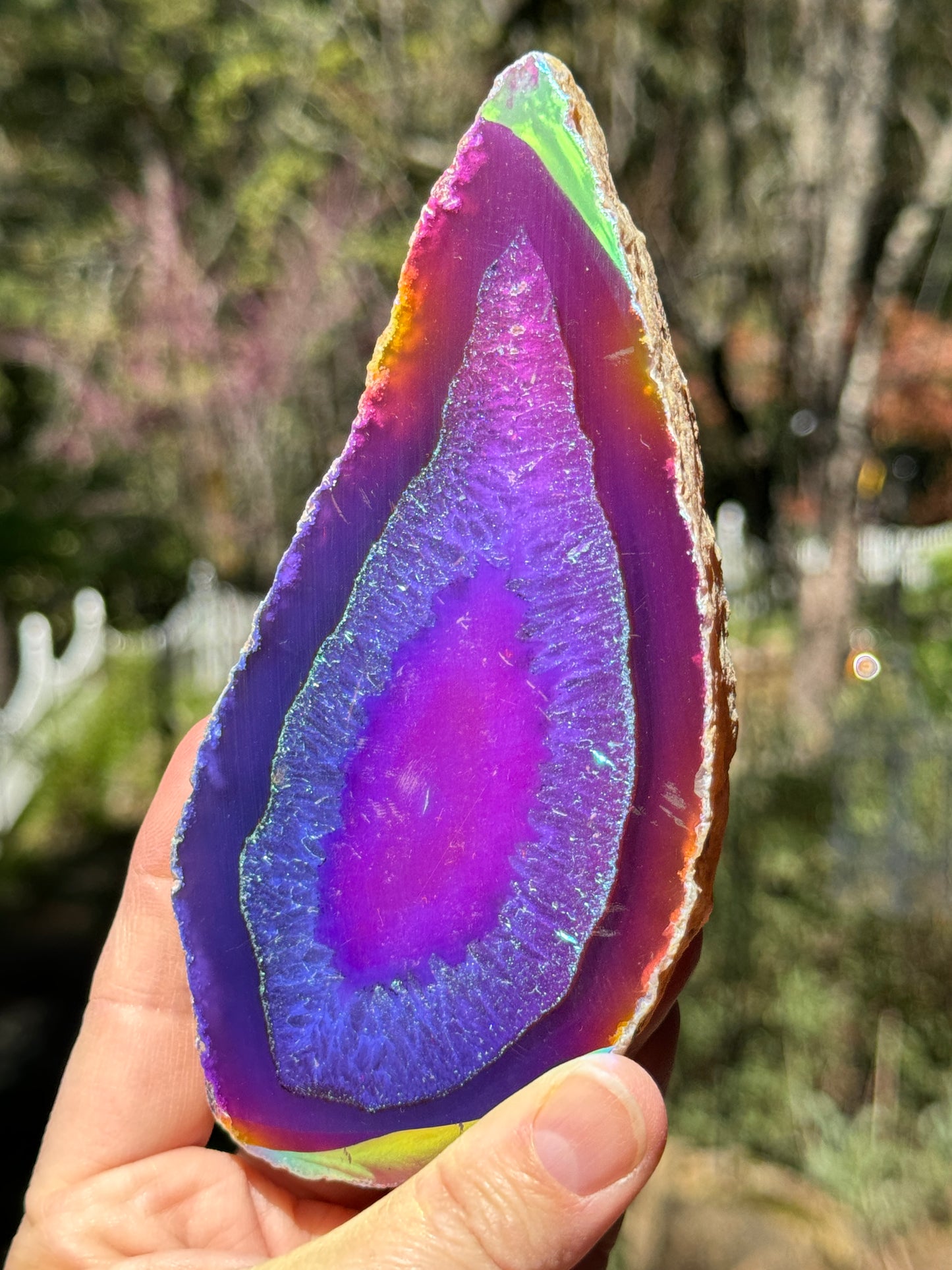 Angel Aura Agate Slab