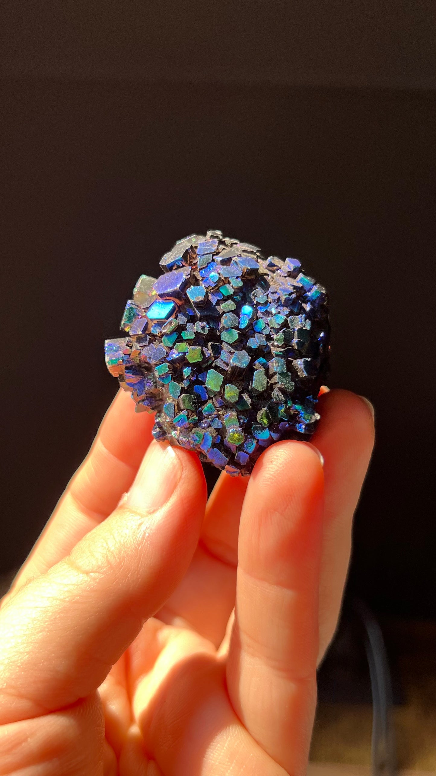 Aragonite Aura Star Cluster