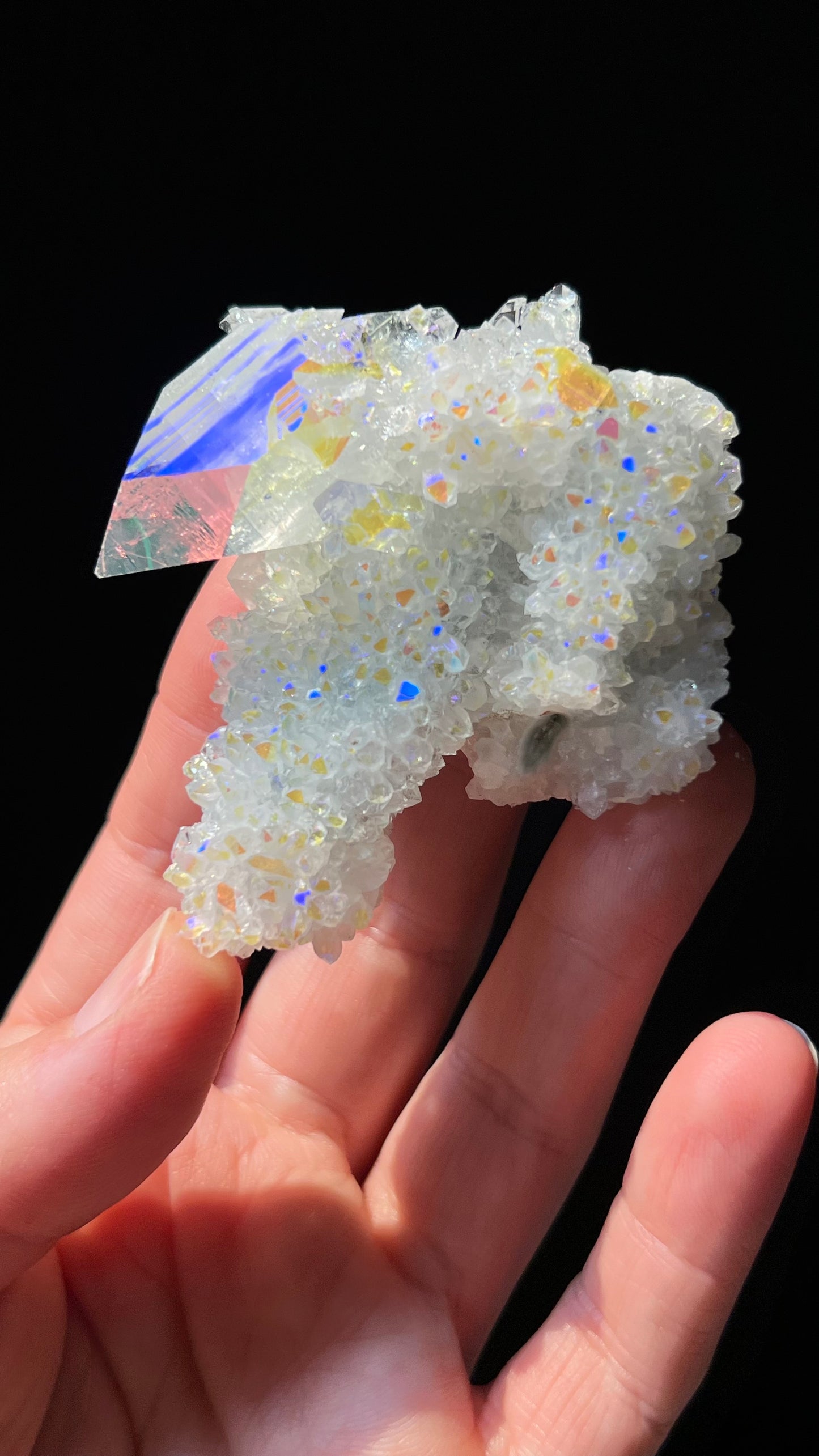 Angel Aura Apophyllite Stalactite