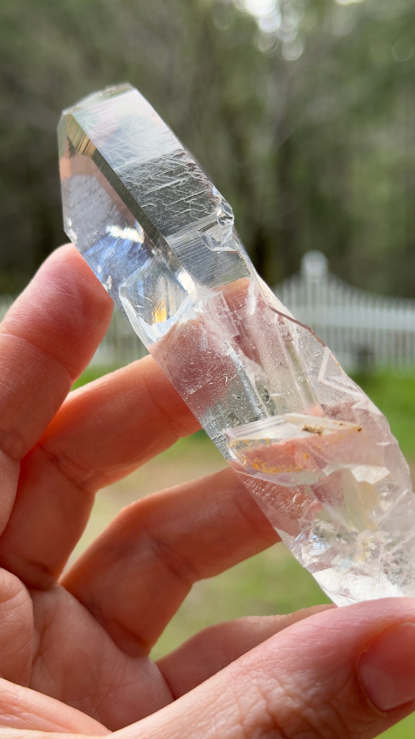 Prismatic 737-Key Lemurian Quartz, 114g Arkansas, USA