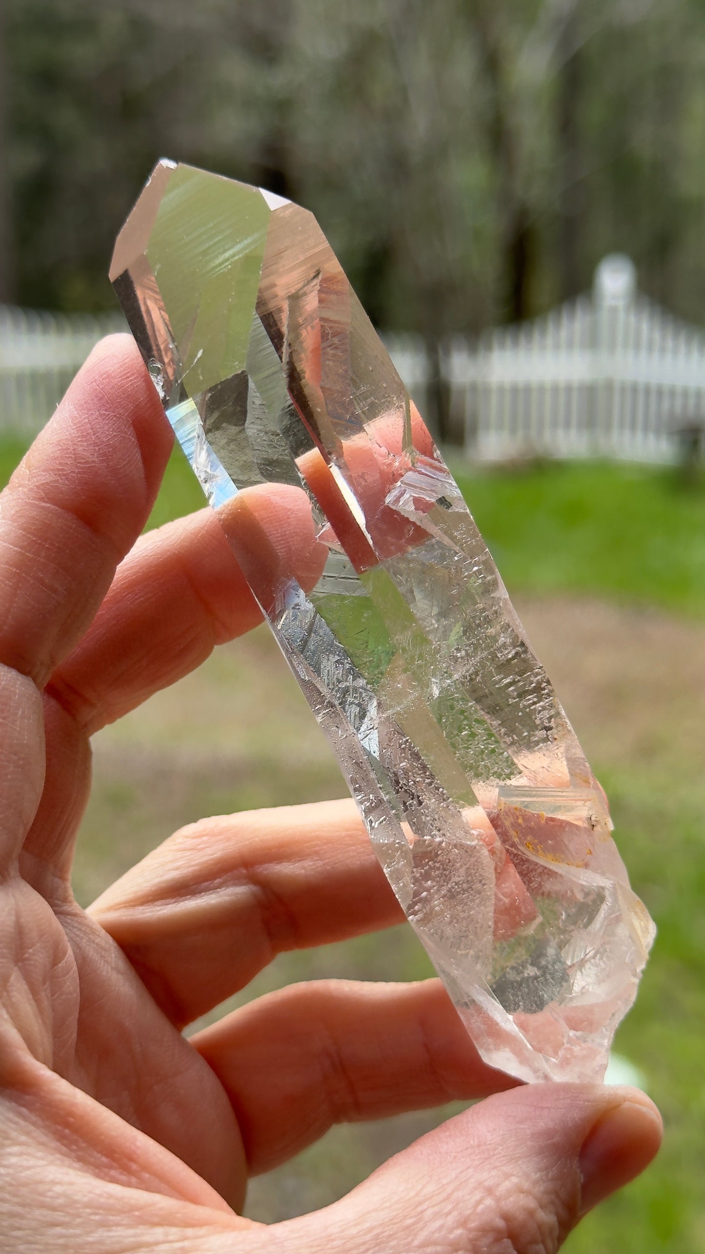Prismatic 737-Key Lemurian Quartz, 114g Arkansas, USA