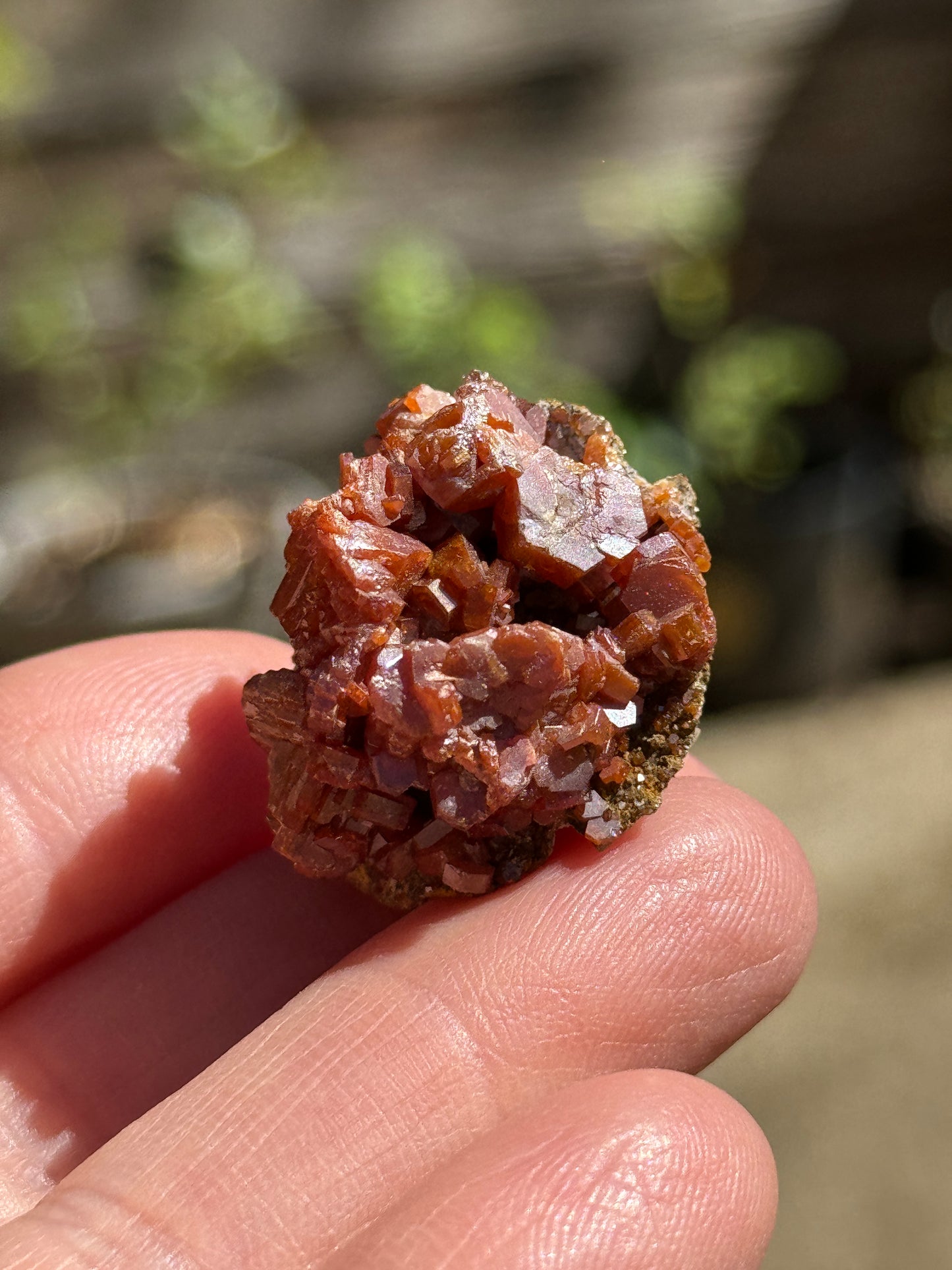 Vanadinite Crystal, 17g Morocco